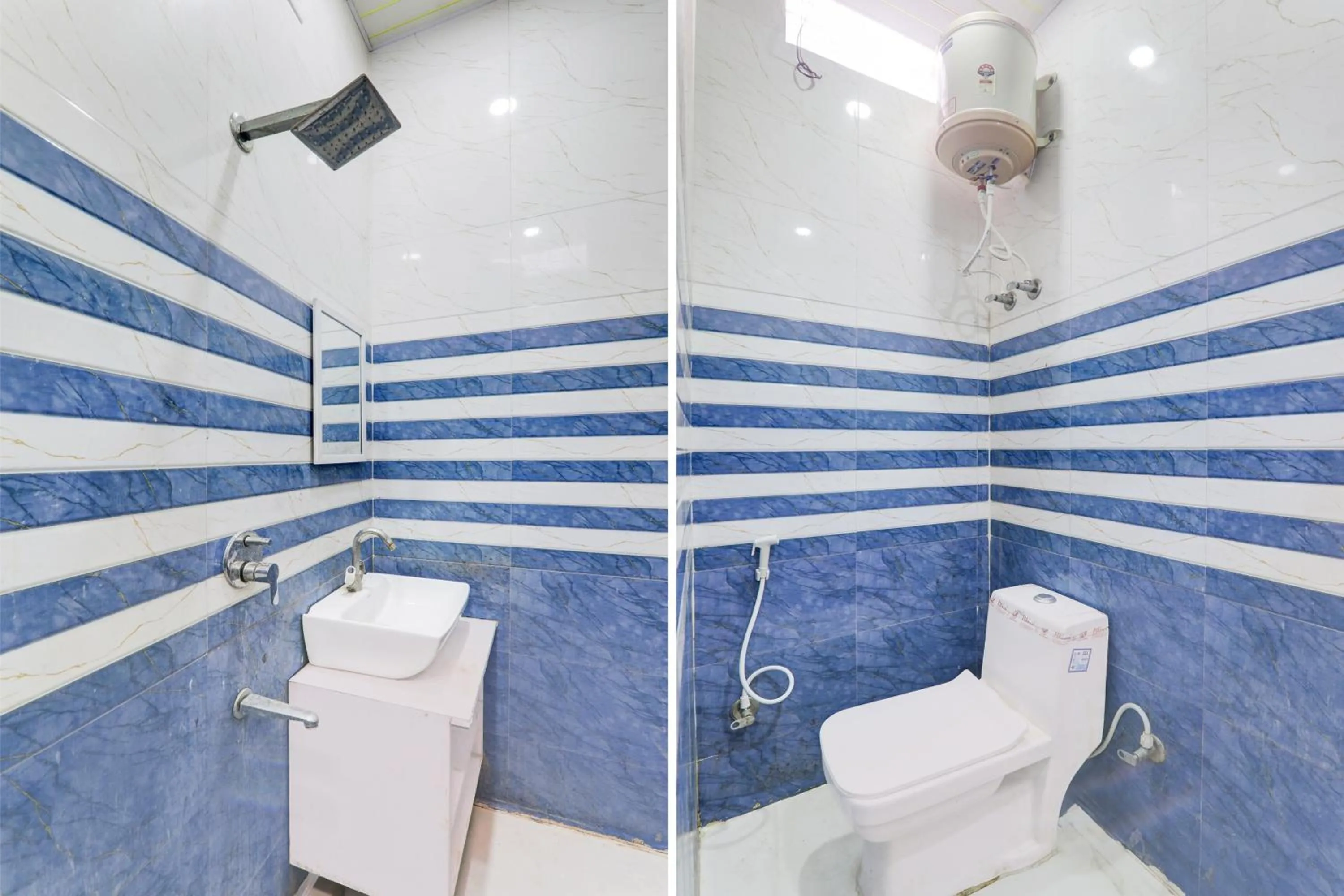 Bathroom in Hotel O The urban inn hotel and banquet