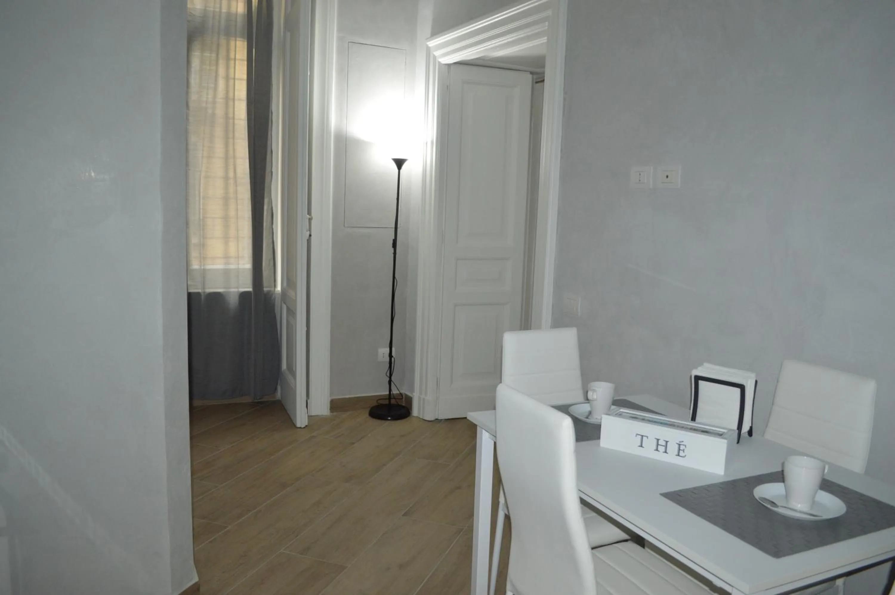 Kitchen or kitchenette in Petros rooms&apartments