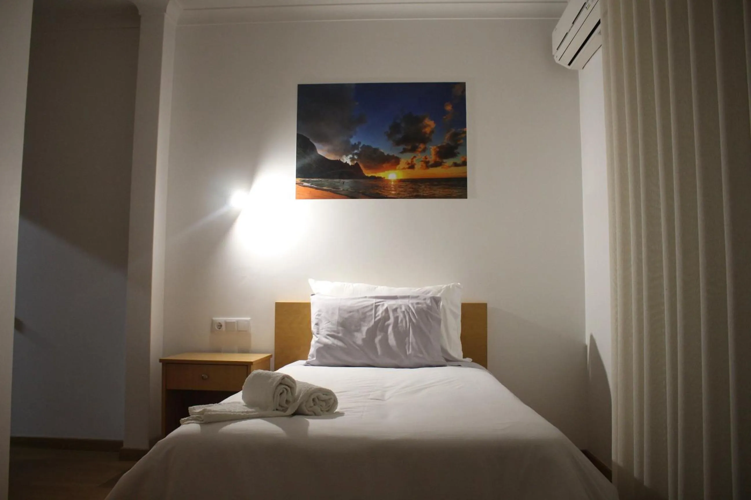 Bed in Hotel Solar da Charneca