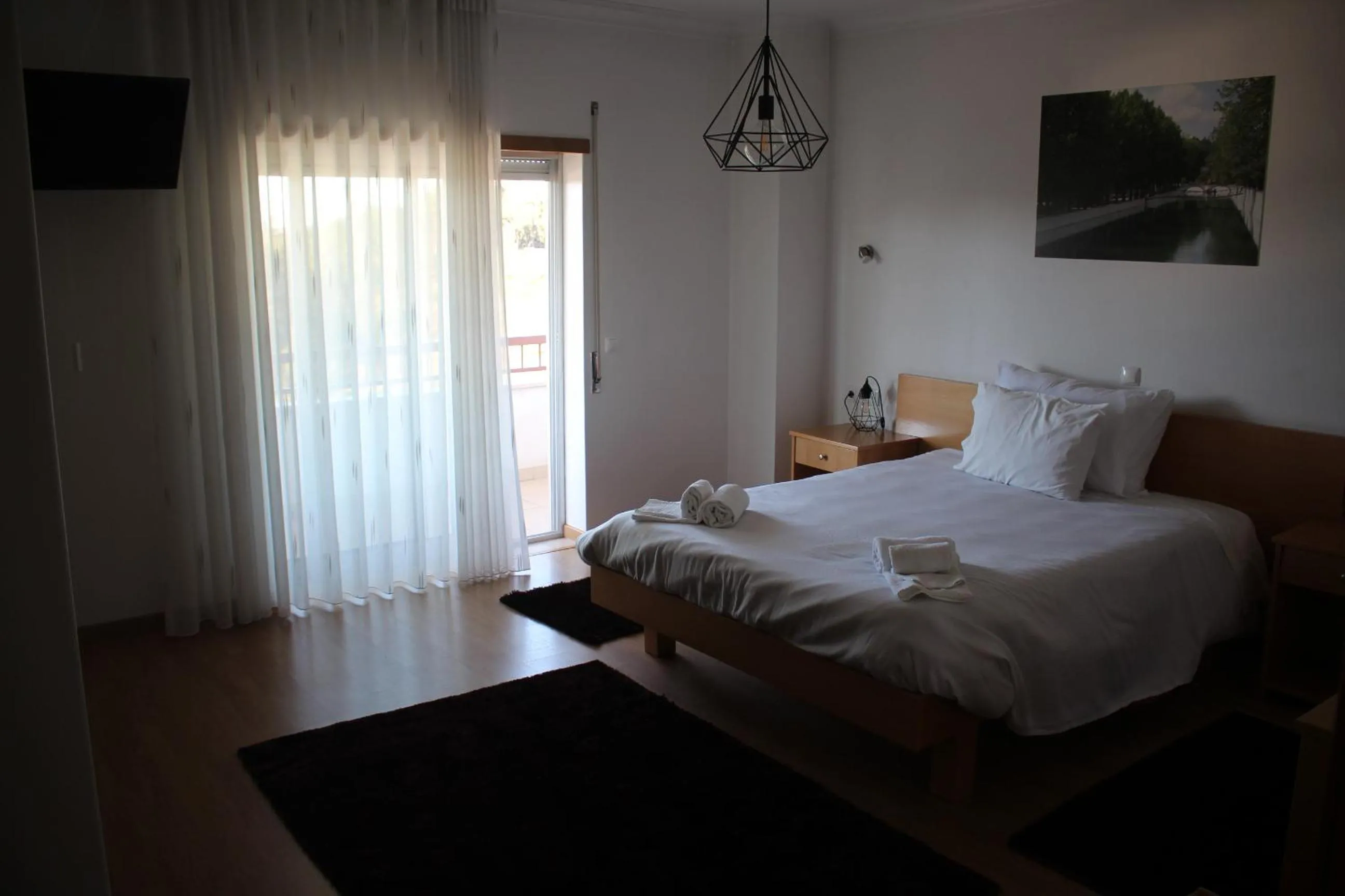 Bed in Hotel Solar da Charneca