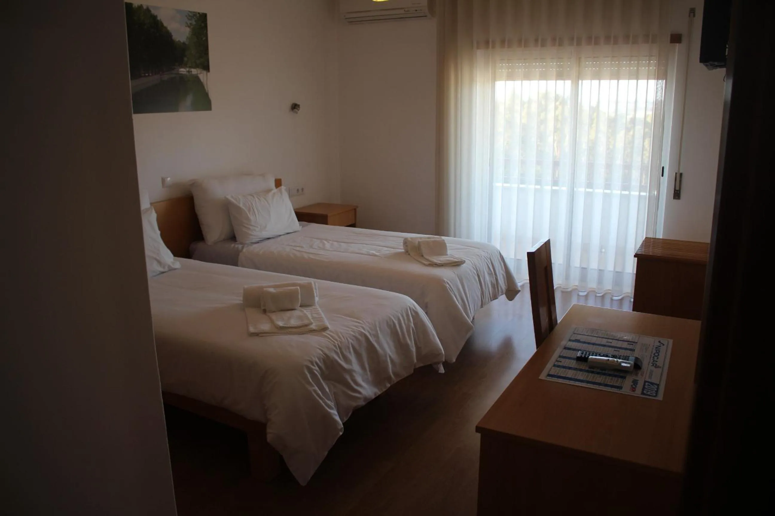 Bed in Hotel Solar da Charneca
