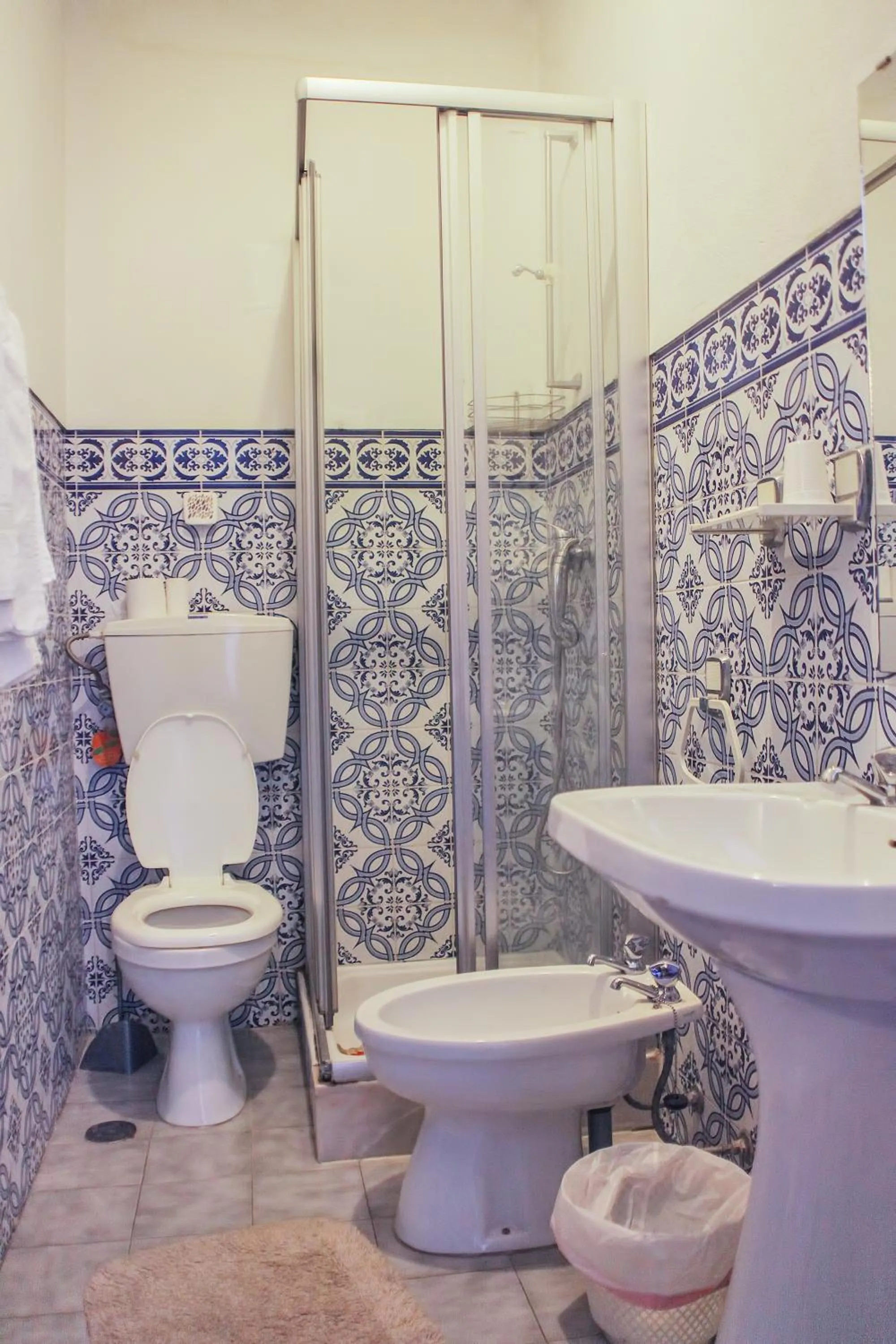 Bathroom in Hotel Solar da Charneca