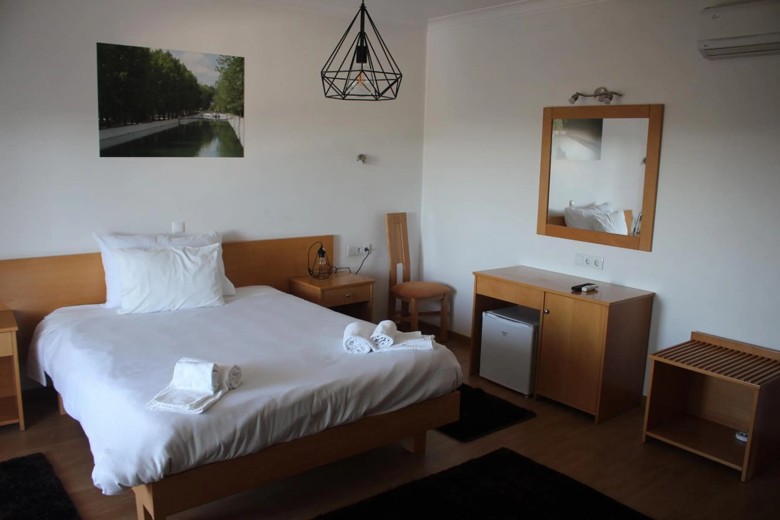 Bed in Hotel Solar da Charneca