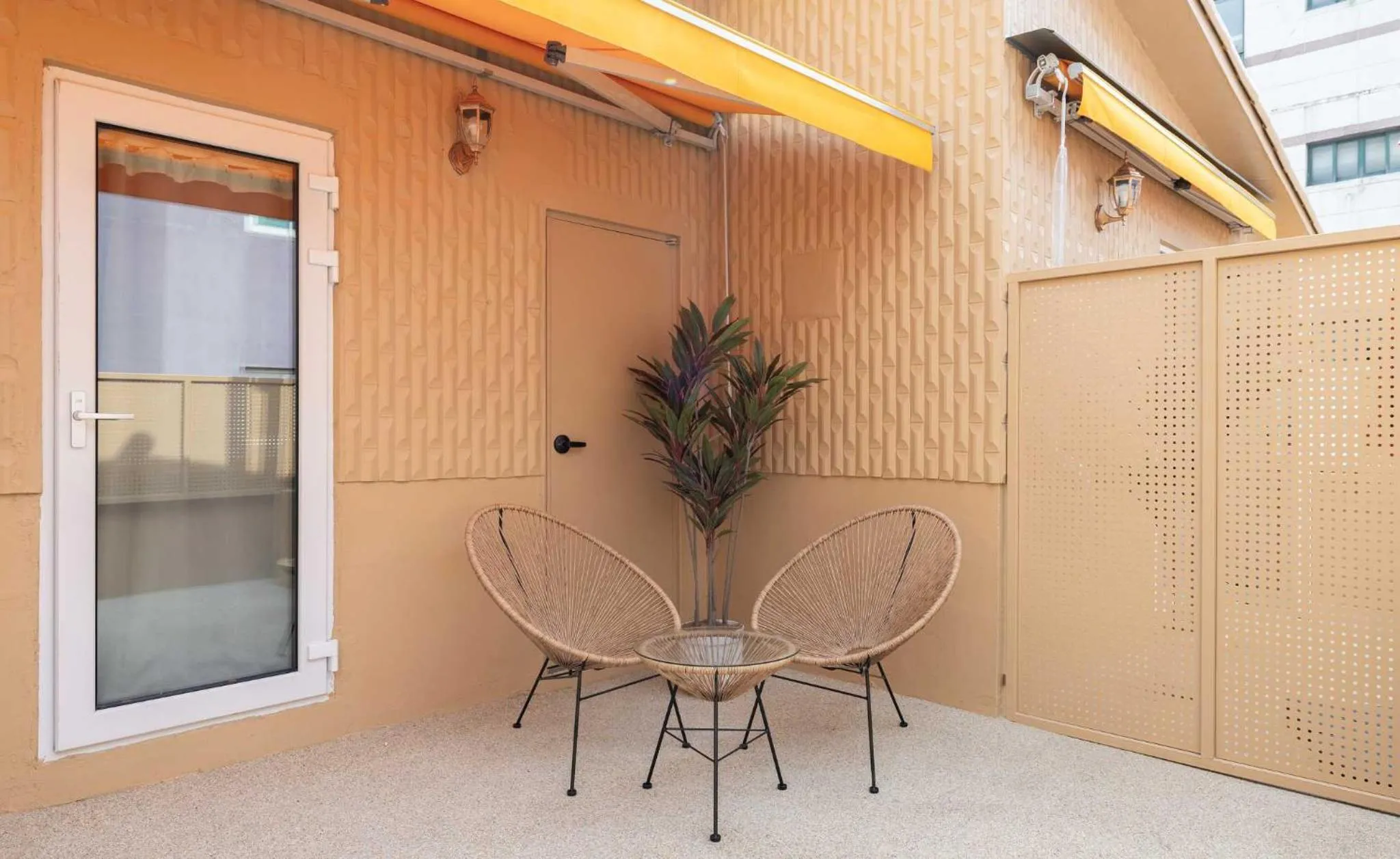 Balcony/Terrace in Stay Passport Morocco Spa Incheon Songdo