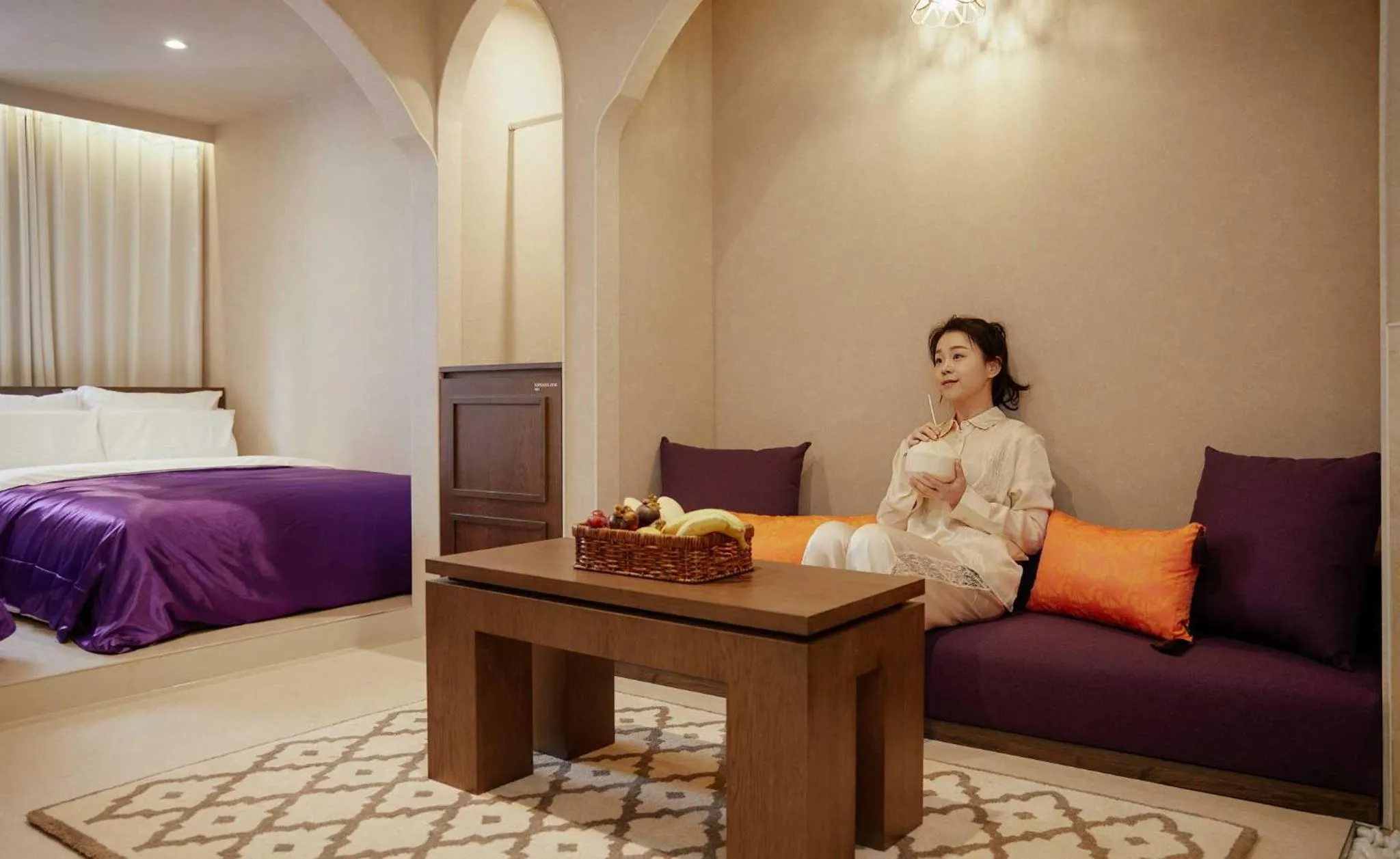 Bedroom in Stay Passport Morocco Spa Incheon Songdo