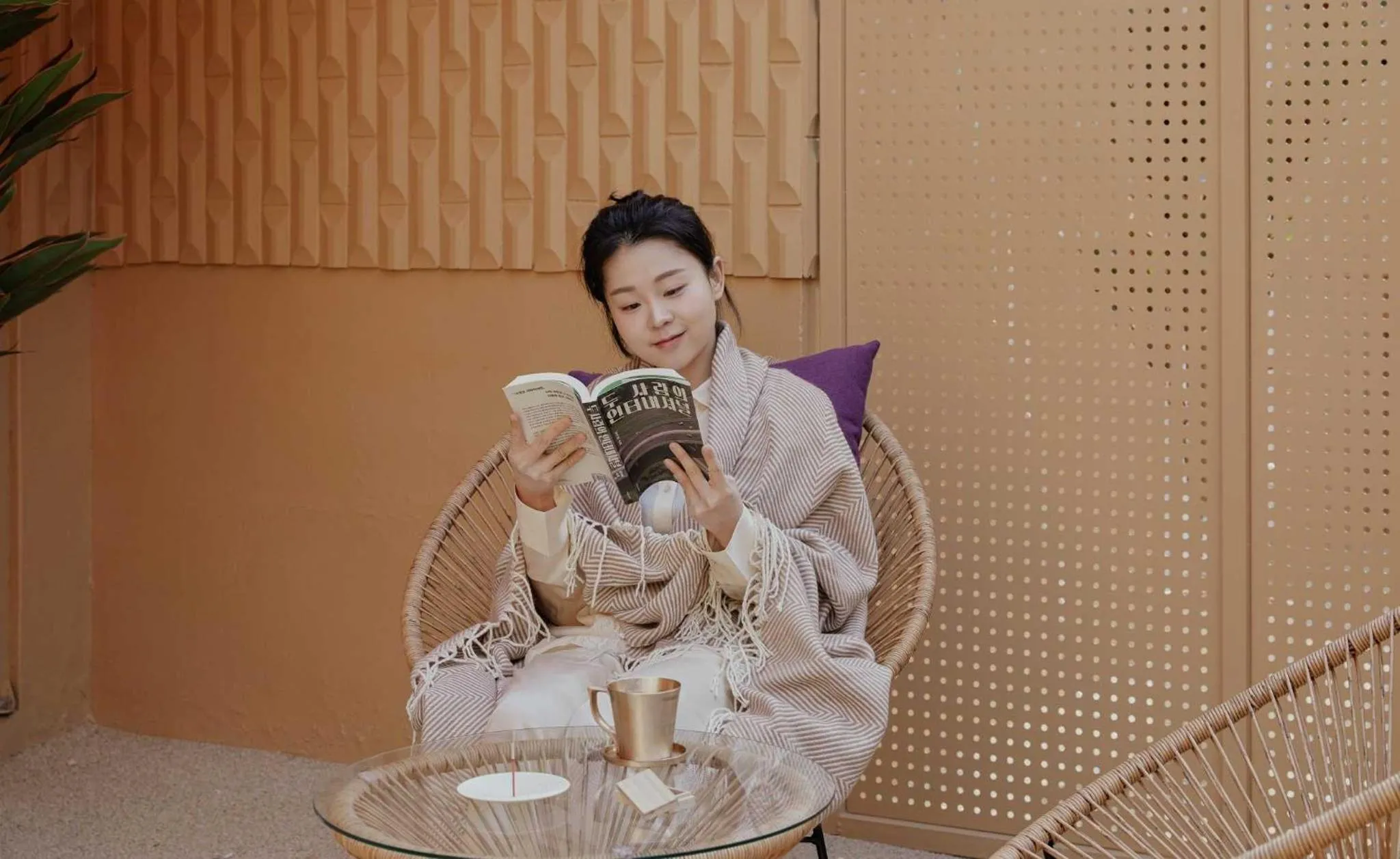 Balcony/Terrace in Stay Passport Morocco Spa Incheon Songdo