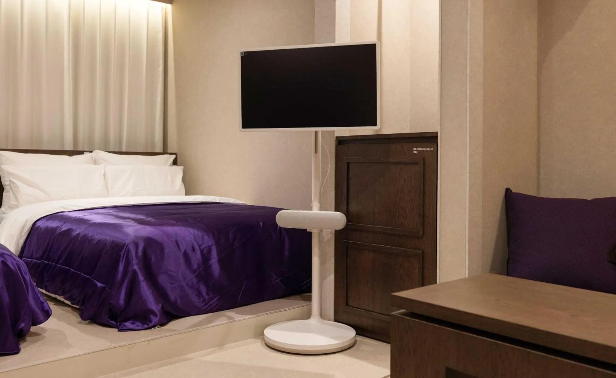 TV and multimedia, Bed in Stay Passport Morocco Spa Incheon Songdo