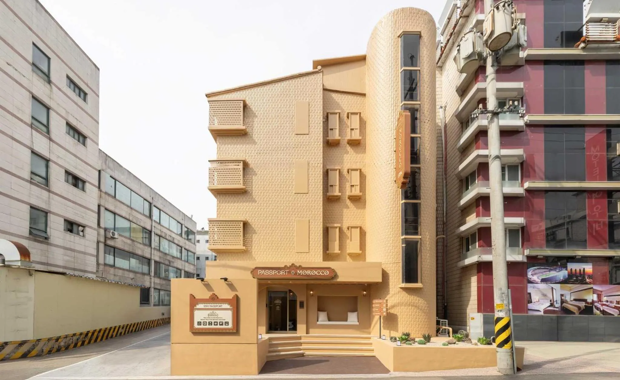 Property building in Stay Passport Morocco Spa Incheon Songdo