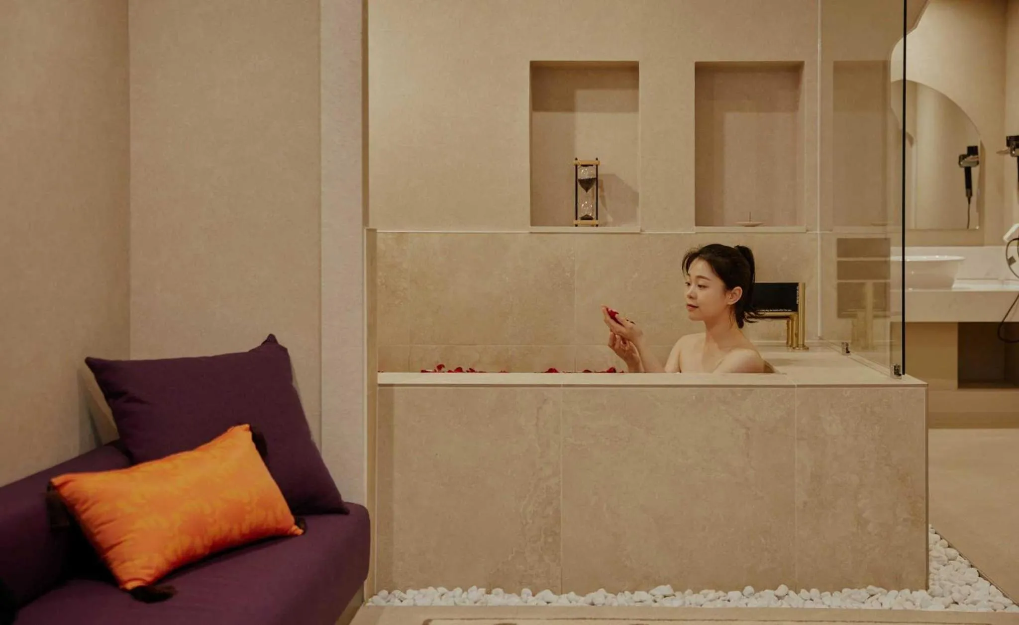 People in Stay Passport Morocco Spa Incheon Songdo