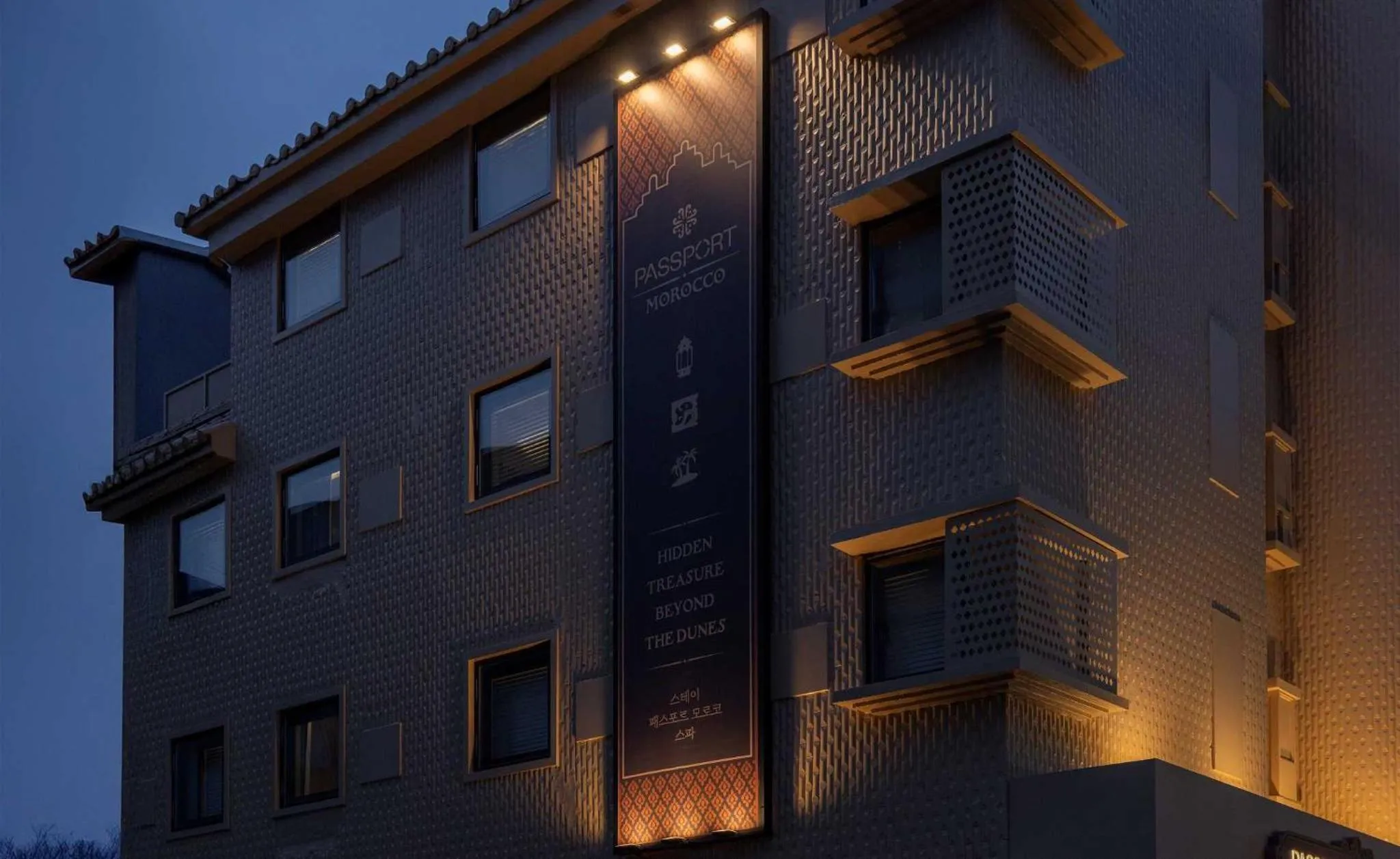 Property building in Stay Passport Morocco Spa Incheon Songdo