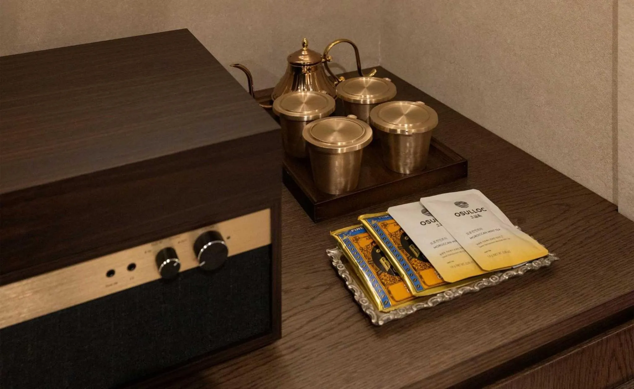 Coffee/tea facilities in Stay Passport Morocco Spa Incheon Songdo