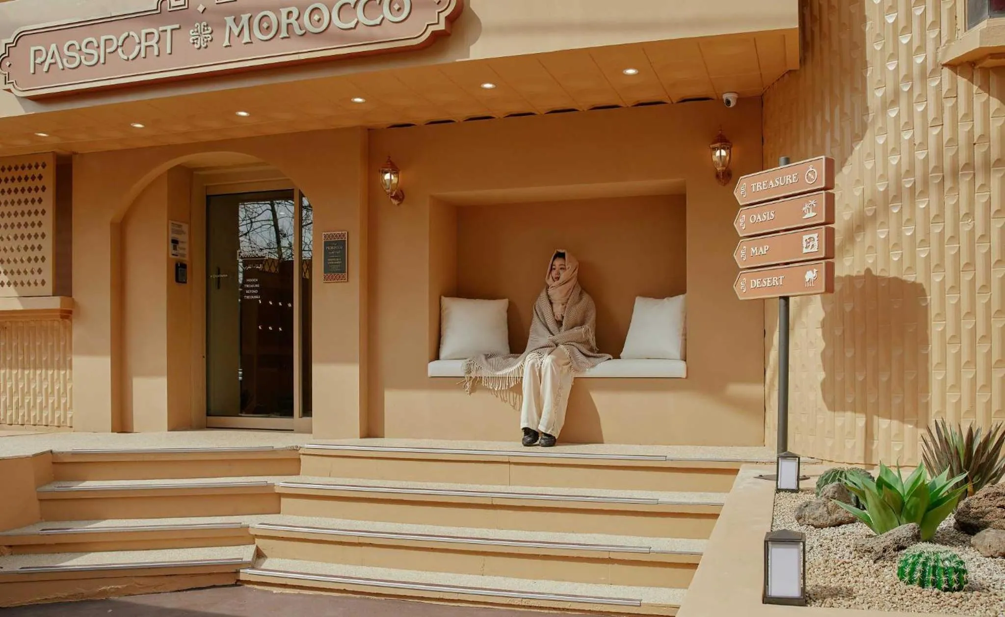 Property building in Stay Passport Morocco Spa Incheon Songdo