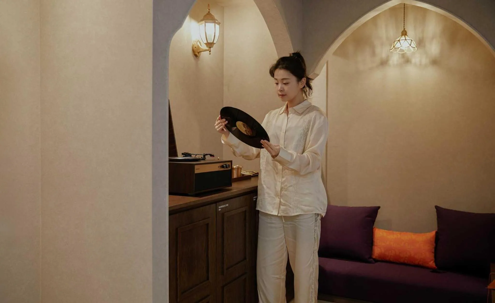 Decorative detail in Stay Passport Morocco Spa Incheon Songdo