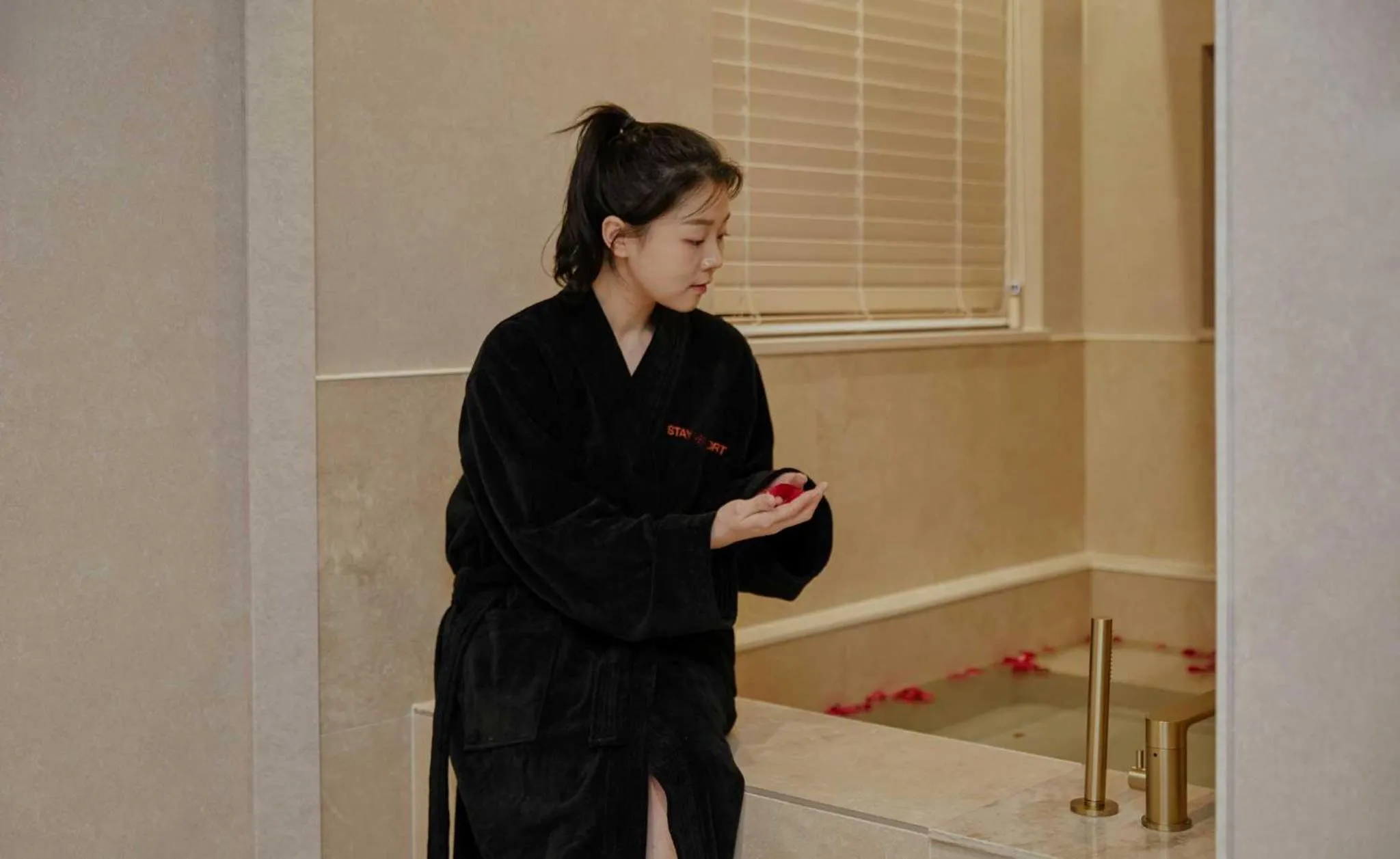 Hot Tub in Stay Passport Morocco Spa Incheon Songdo