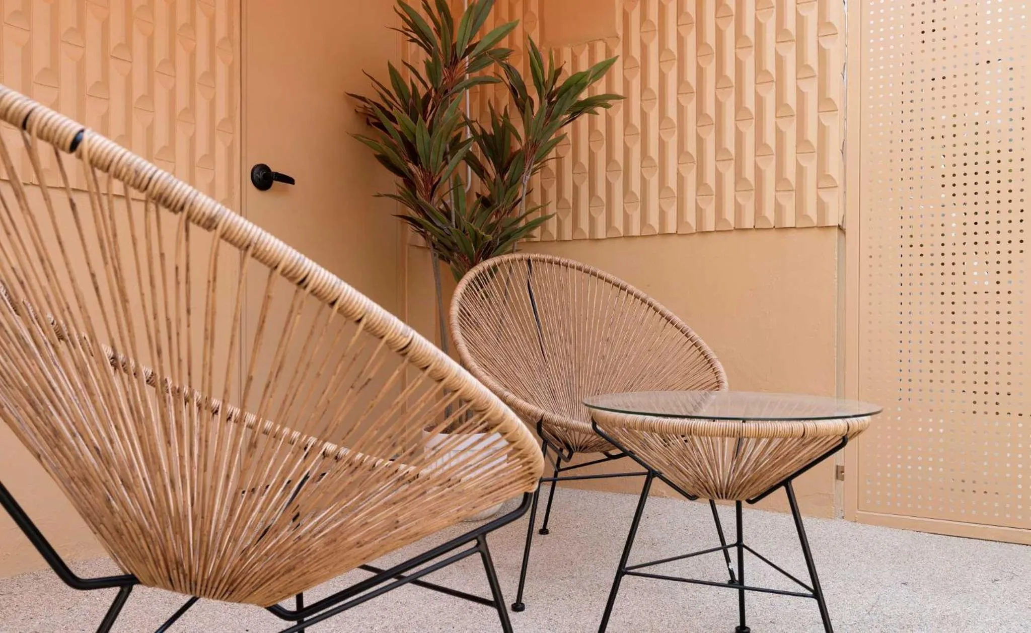 Balcony/Terrace in Stay Passport Morocco Spa Incheon Songdo