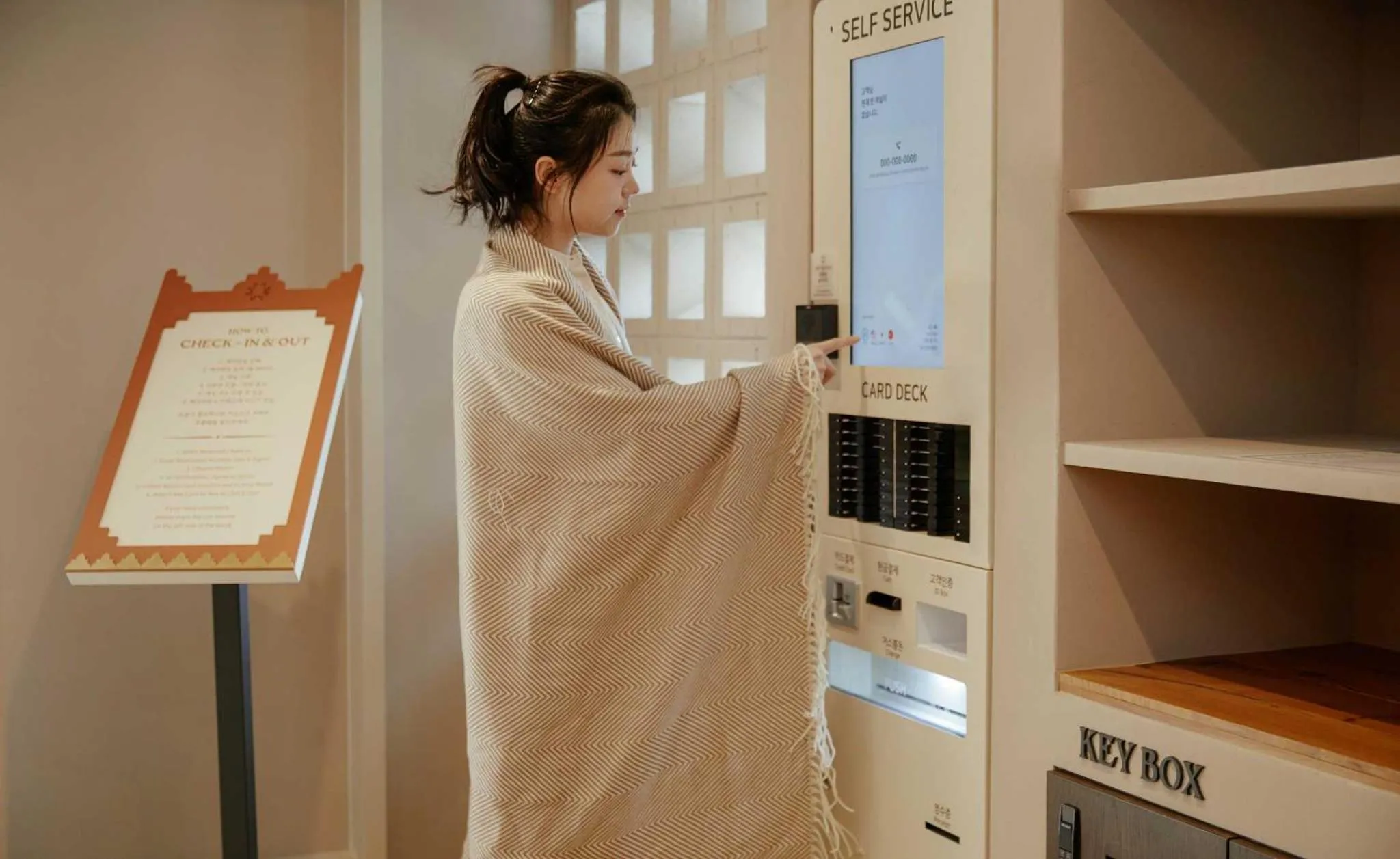 Lobby or reception in Stay Passport Morocco Spa Incheon Songdo