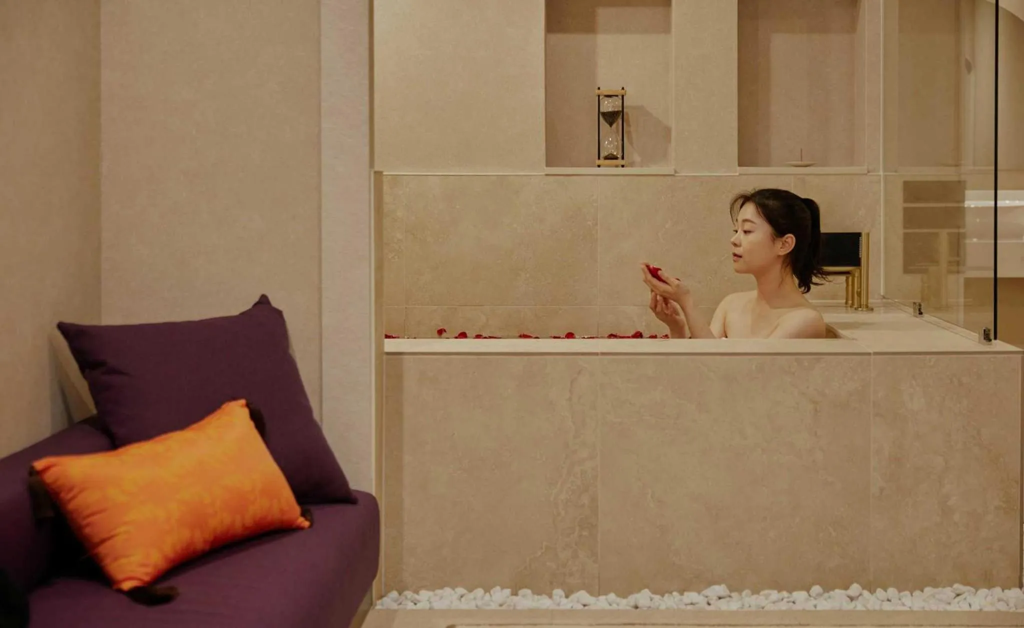 Bath in Stay Passport Morocco Spa Incheon Songdo