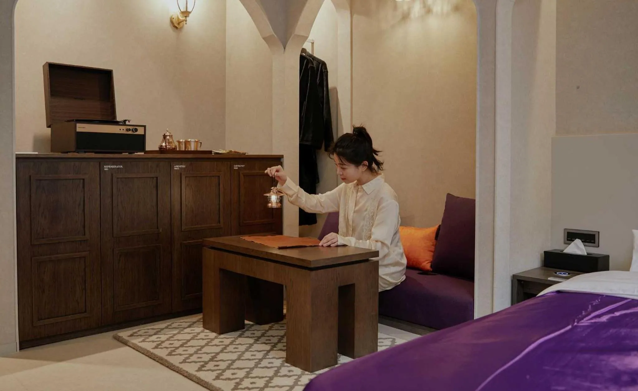 Photo of the whole room, Bed in Stay Passport Morocco Spa Incheon Songdo
