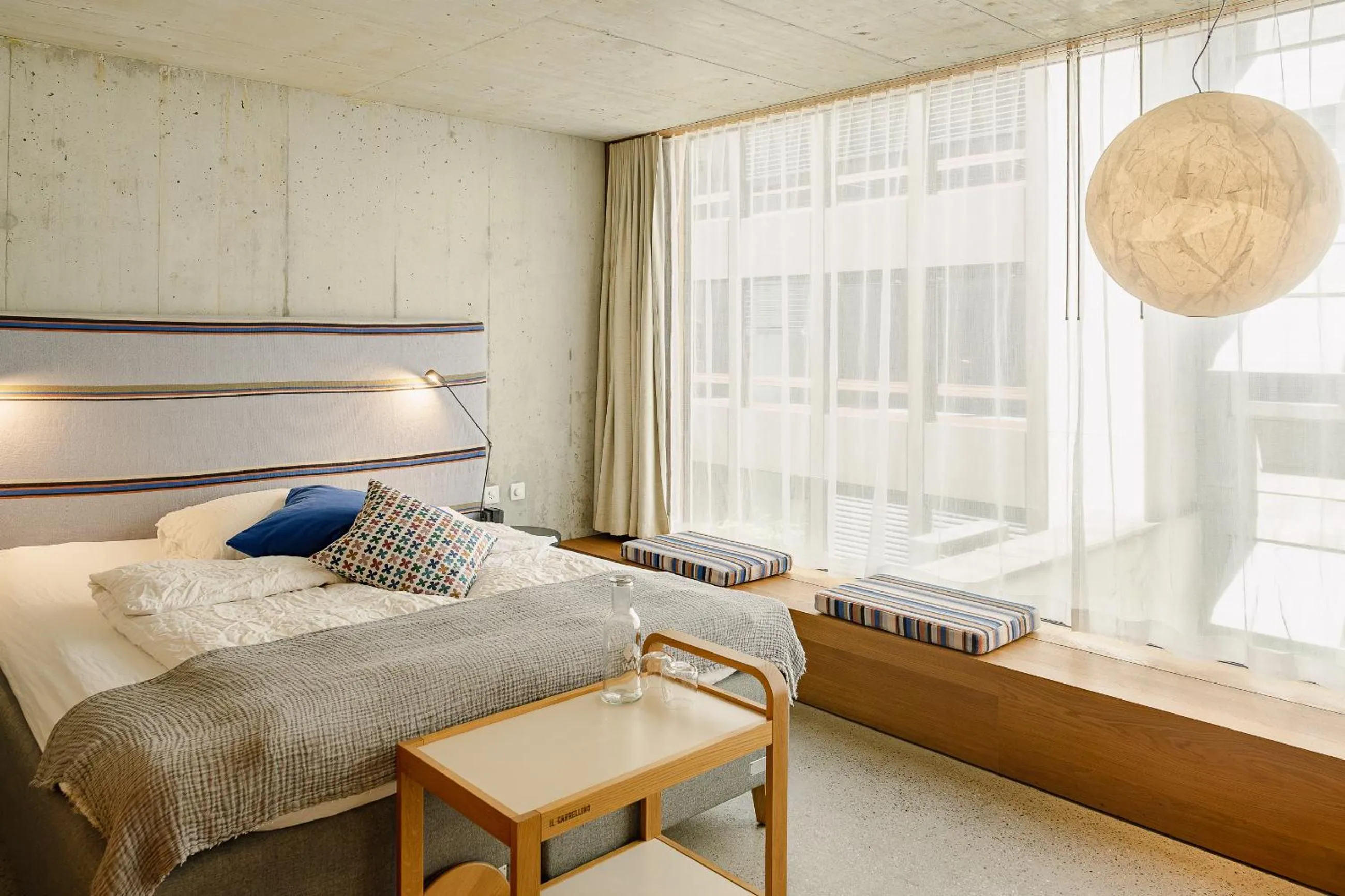 Bedroom, Bed in Nomad Design & Lifestyle Hotel