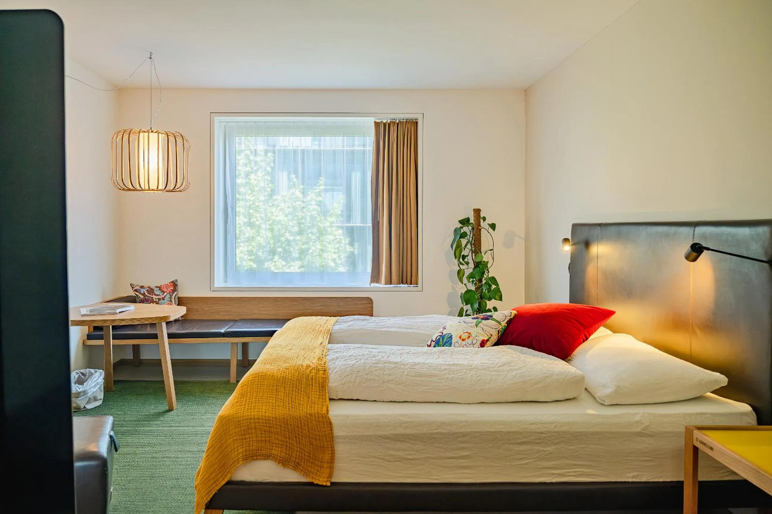 Bedroom, Bed in Nomad Design & Lifestyle Hotel