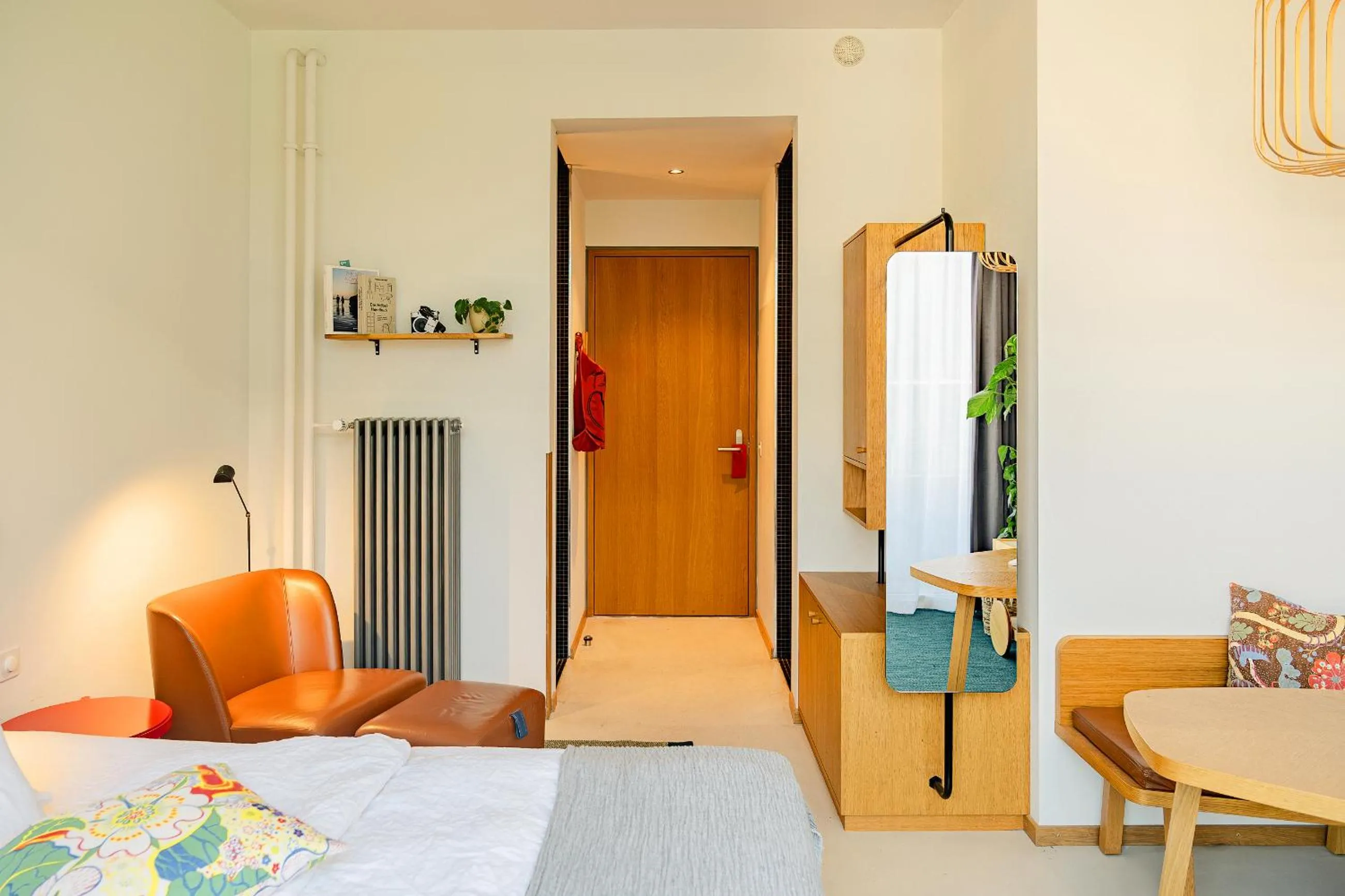 Bedroom, Bed in Nomad Design & Lifestyle Hotel