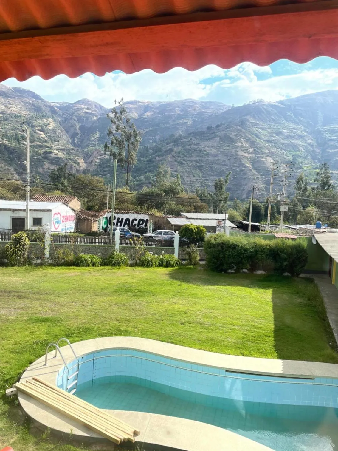 Garden view in Hotel COMTUCAR