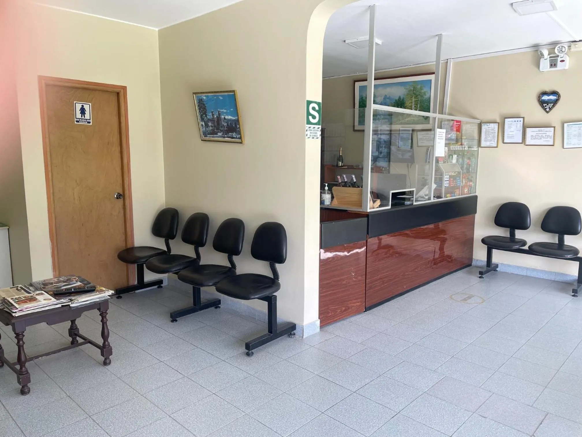 Lobby or reception in Hotel COMTUCAR
