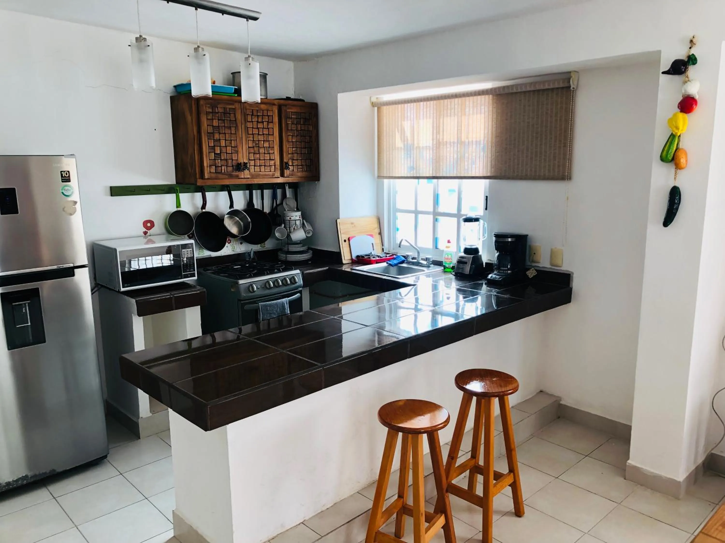 Kitchen or kitchenette in Casa Alberto Cozumel
