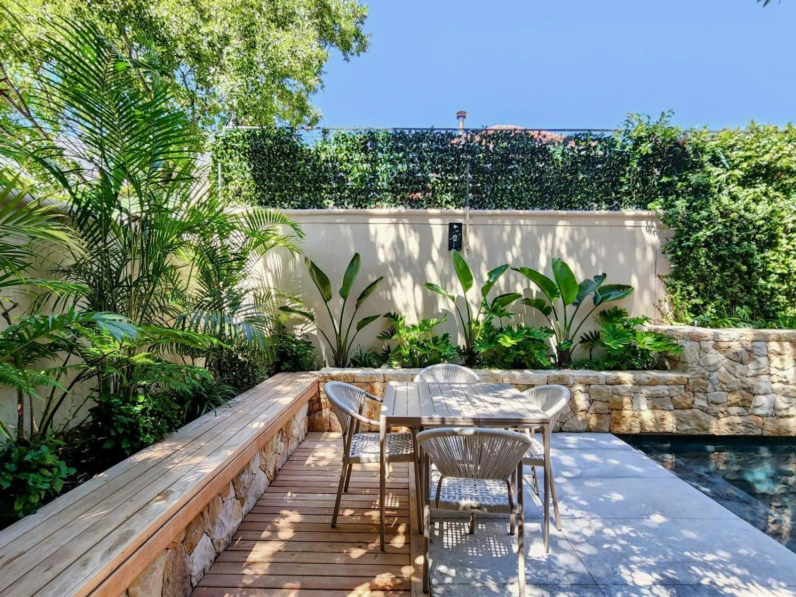 Patio in Botany House Boutique Retreat