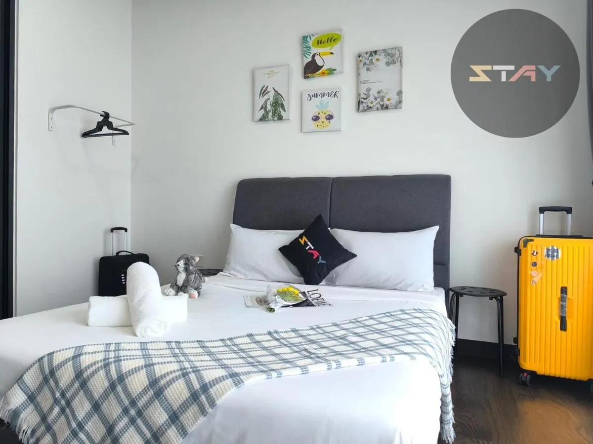 Bed in Almas Couple Urban Retreat Puteri Harbour BySTAY