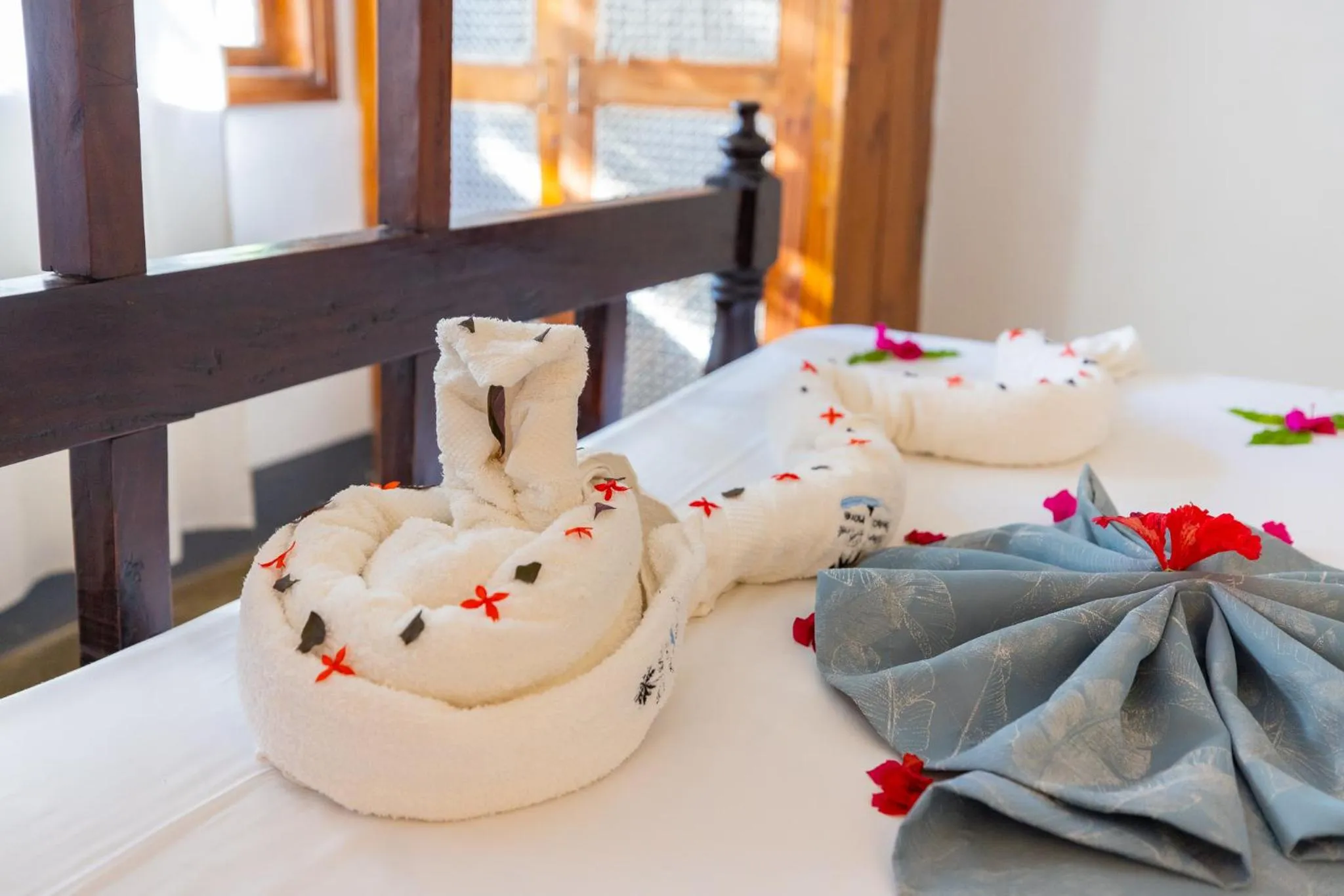 towels, Bed in Silver Rock Boutique Resort by Mokawa - Hotel & Apartments