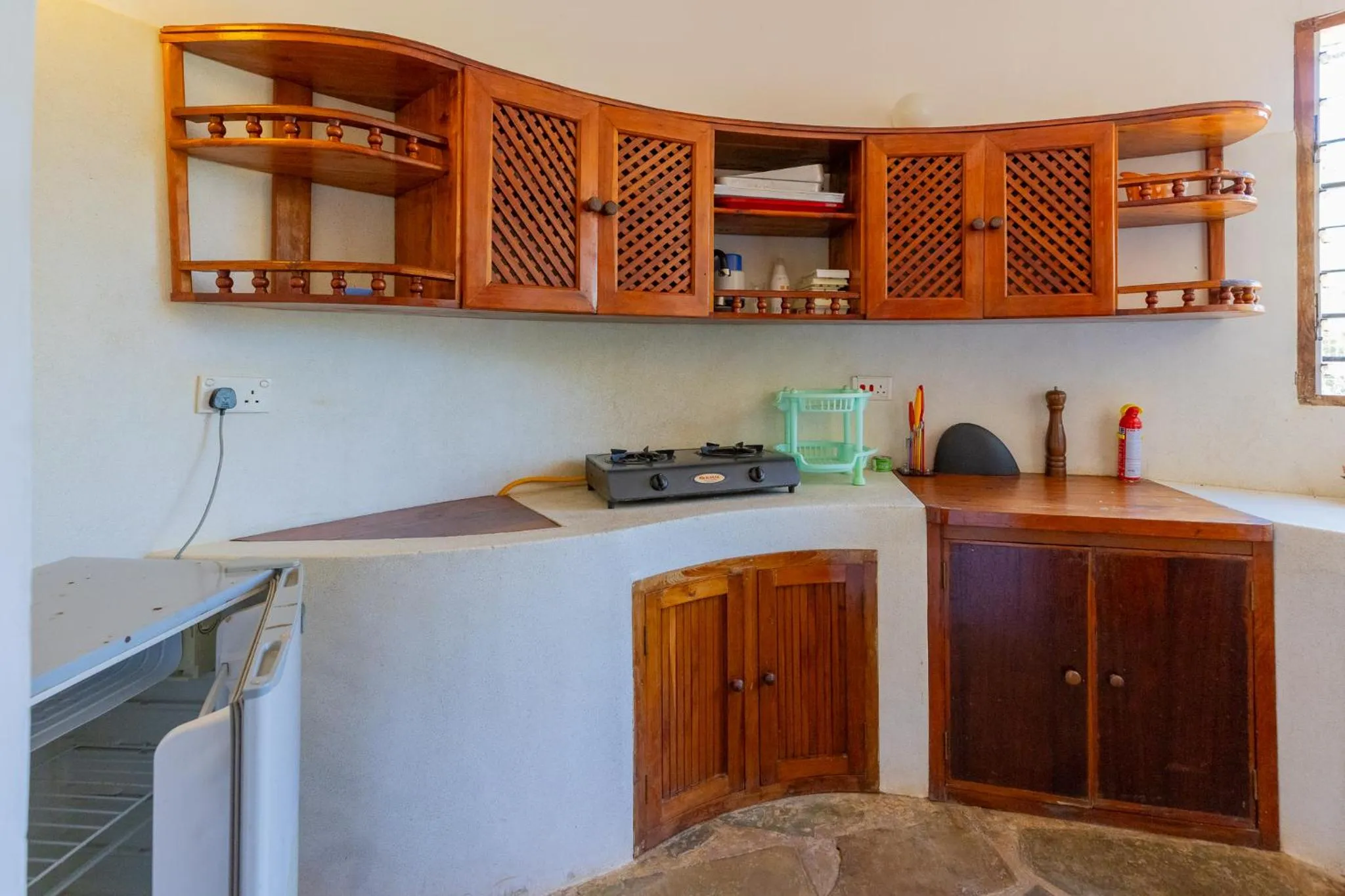 Kitchen or kitchenette in Silver Rock Boutique Resort by Mokawa - Hotel & Apartments