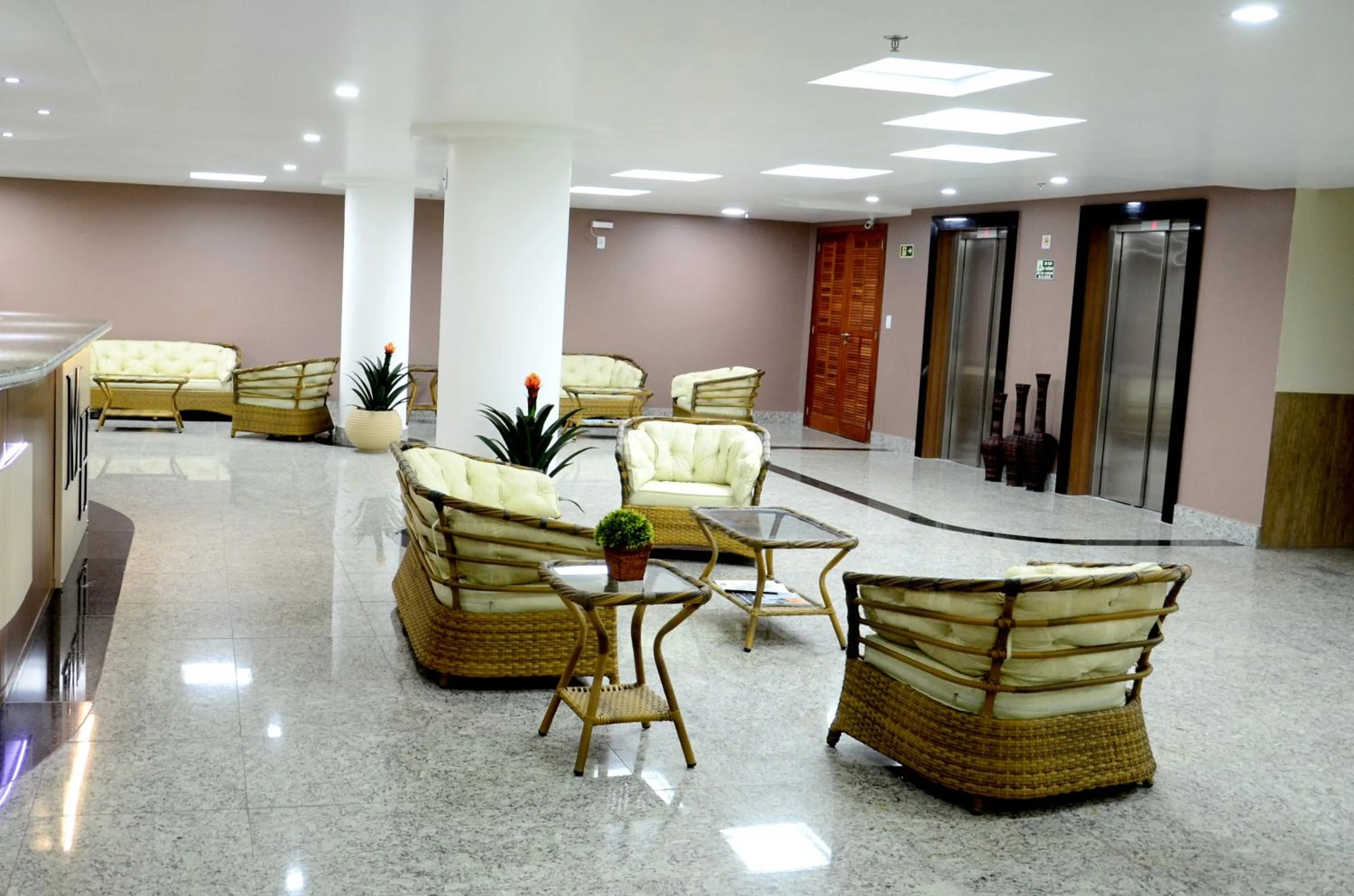 Seating area in Mediterrane Hotel by Castelo Itaipava