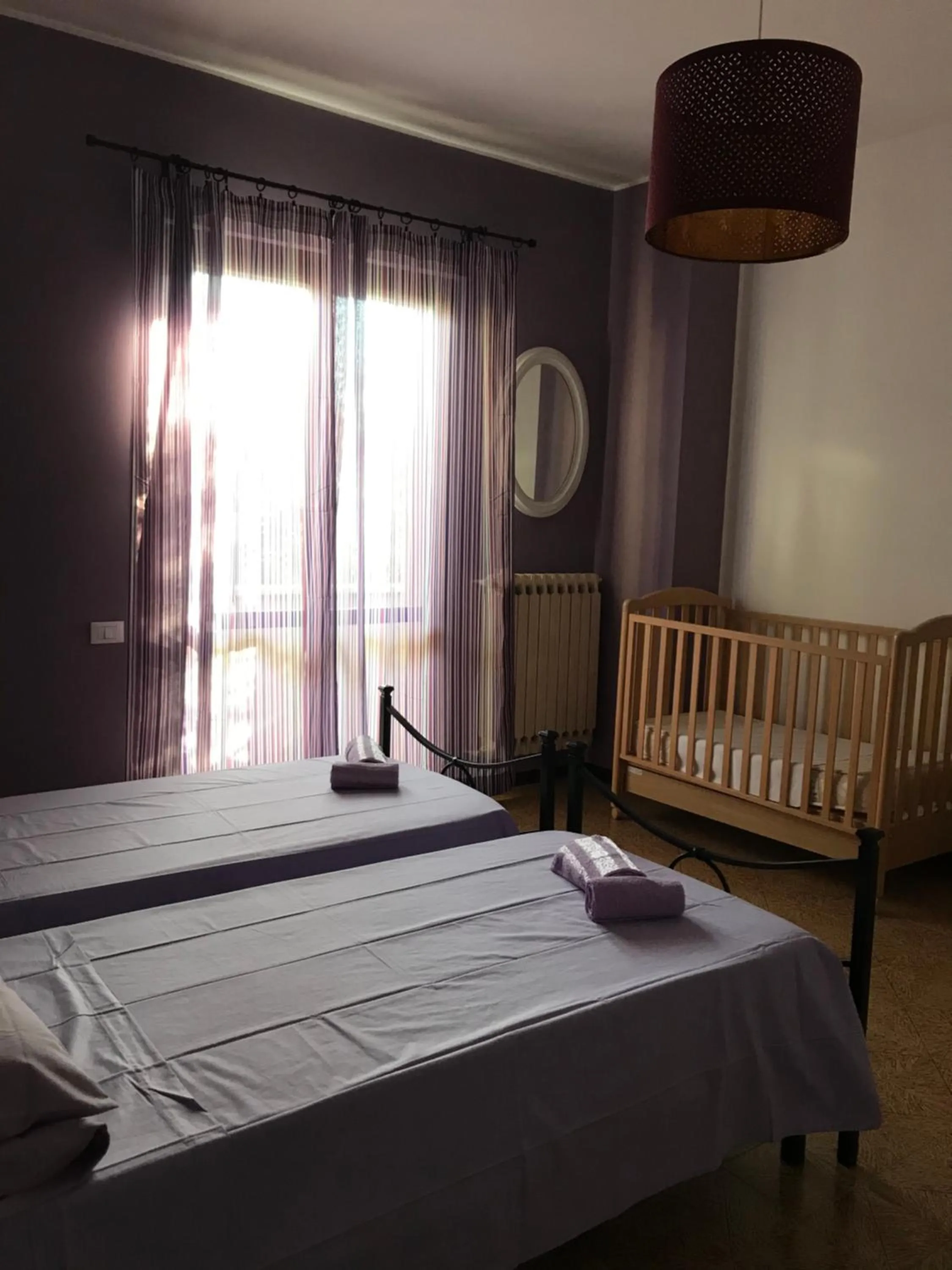 Bed in Le sorelle gemelle B&B