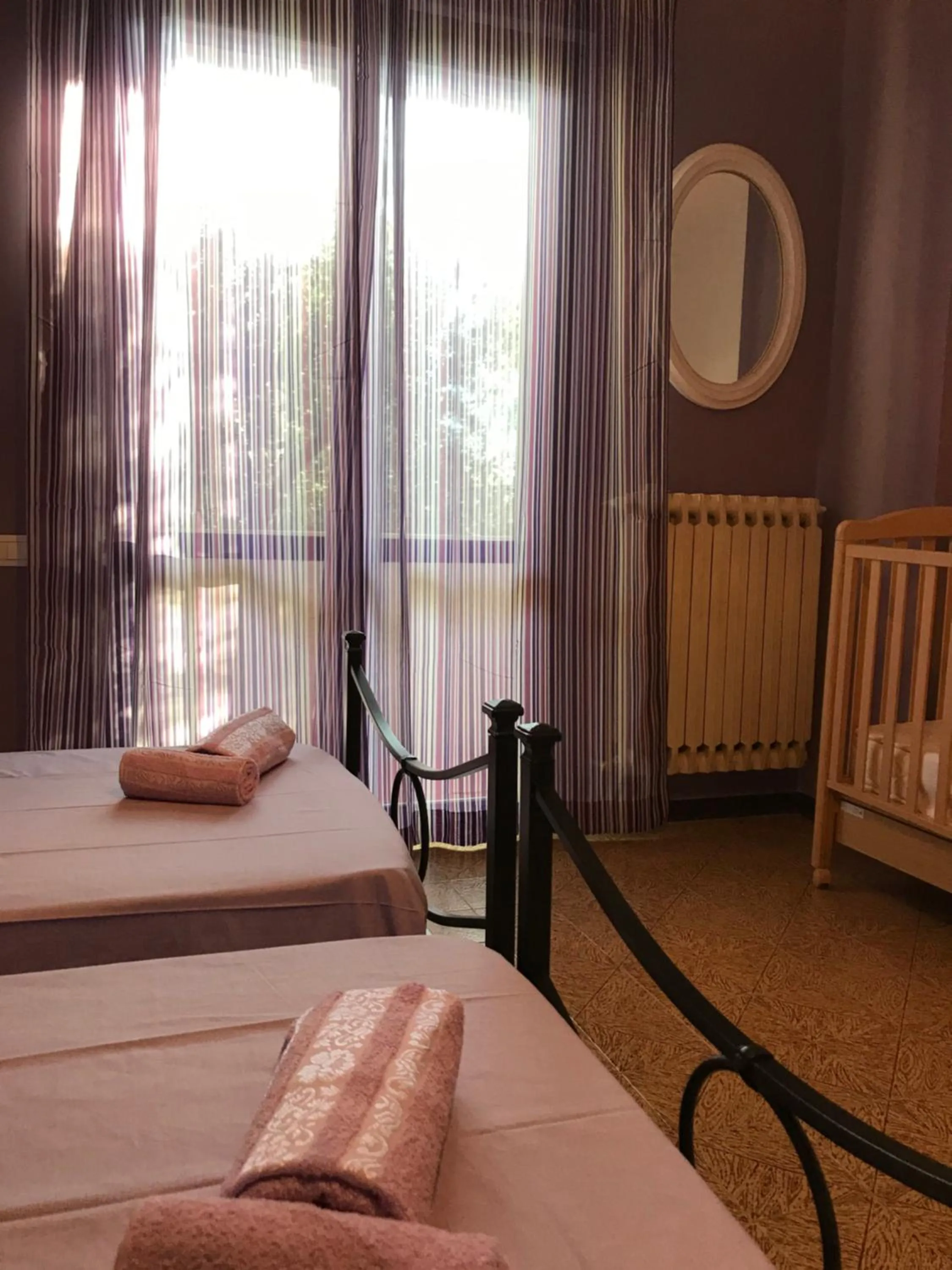 Bed in Le sorelle gemelle B&B