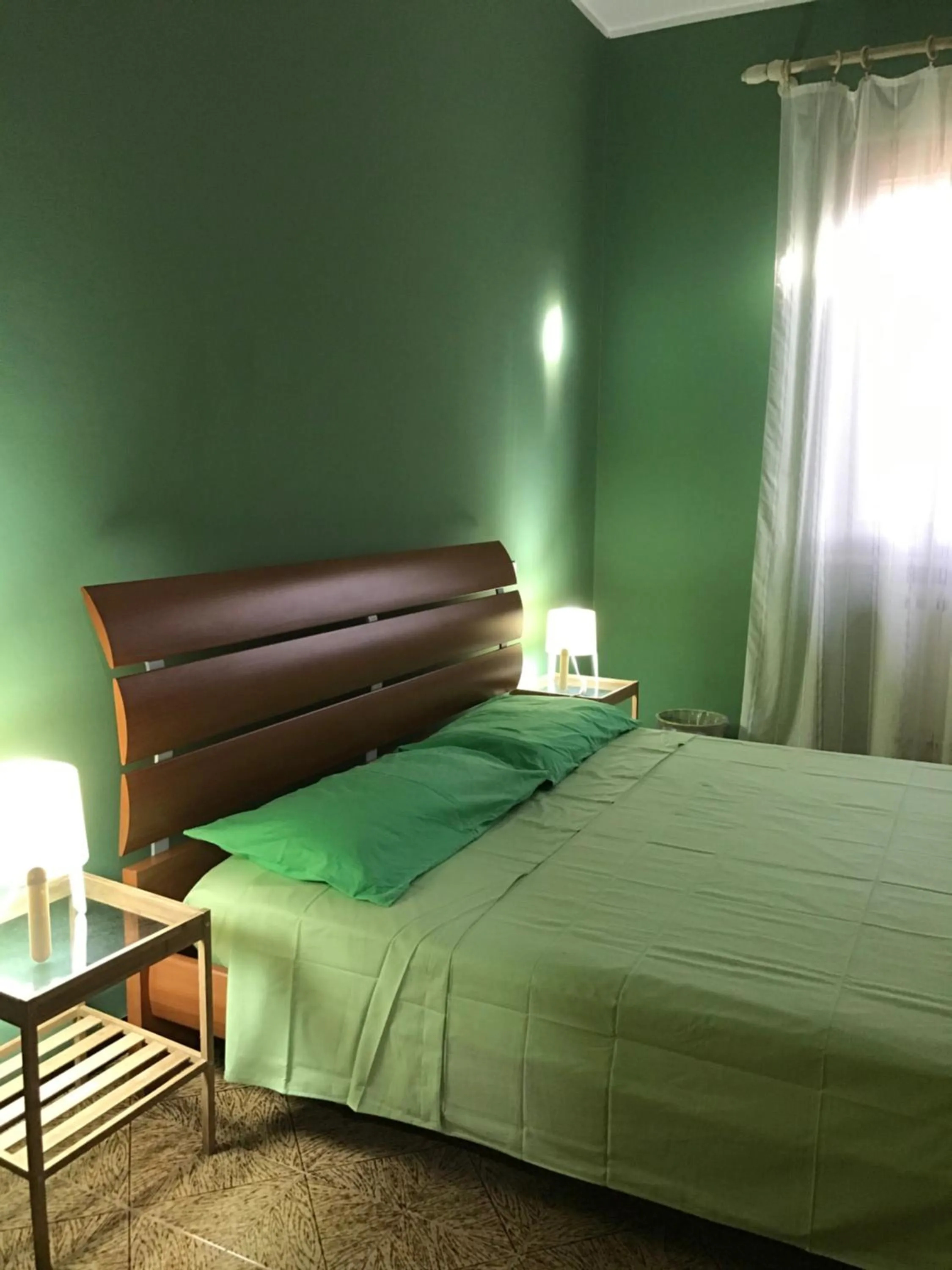 Bed in Le sorelle gemelle B&B