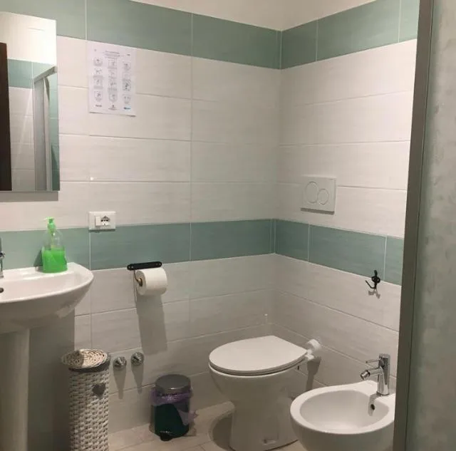 Bathroom in Le sorelle gemelle B&B