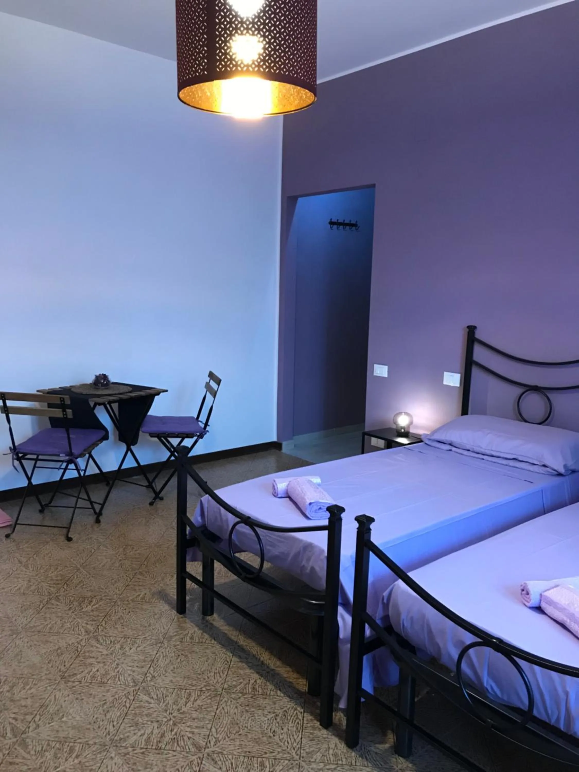 Bed in Le sorelle gemelle B&B