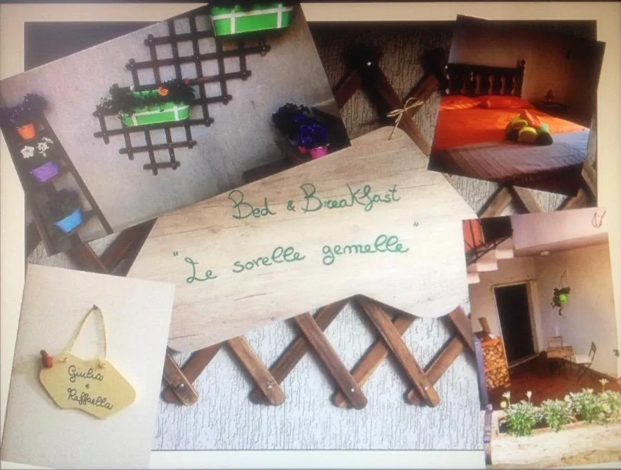 Logo/Certificate/Sign, Bed in Le sorelle gemelle B&B