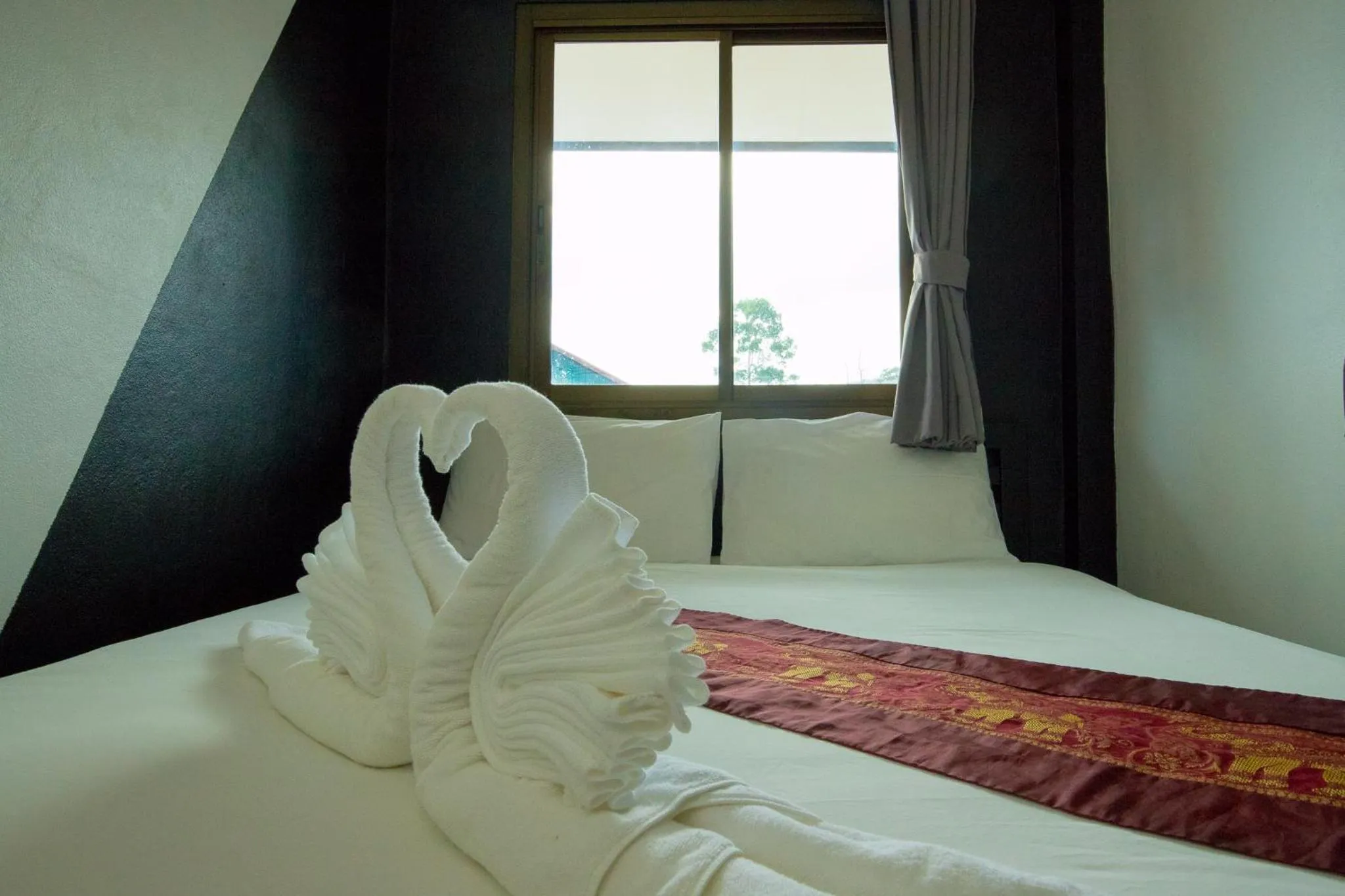 Bedroom, Bed in C.Samui Guesthouse