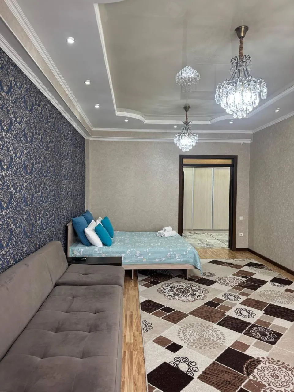 Bed in AlaNest Apartment