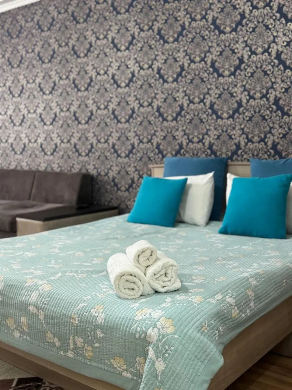 Bed in AlaNest Apartment