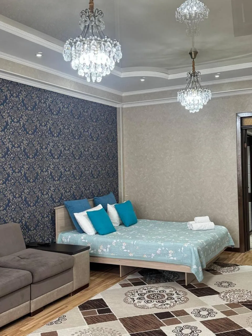 Bed in AlaNest Apartment