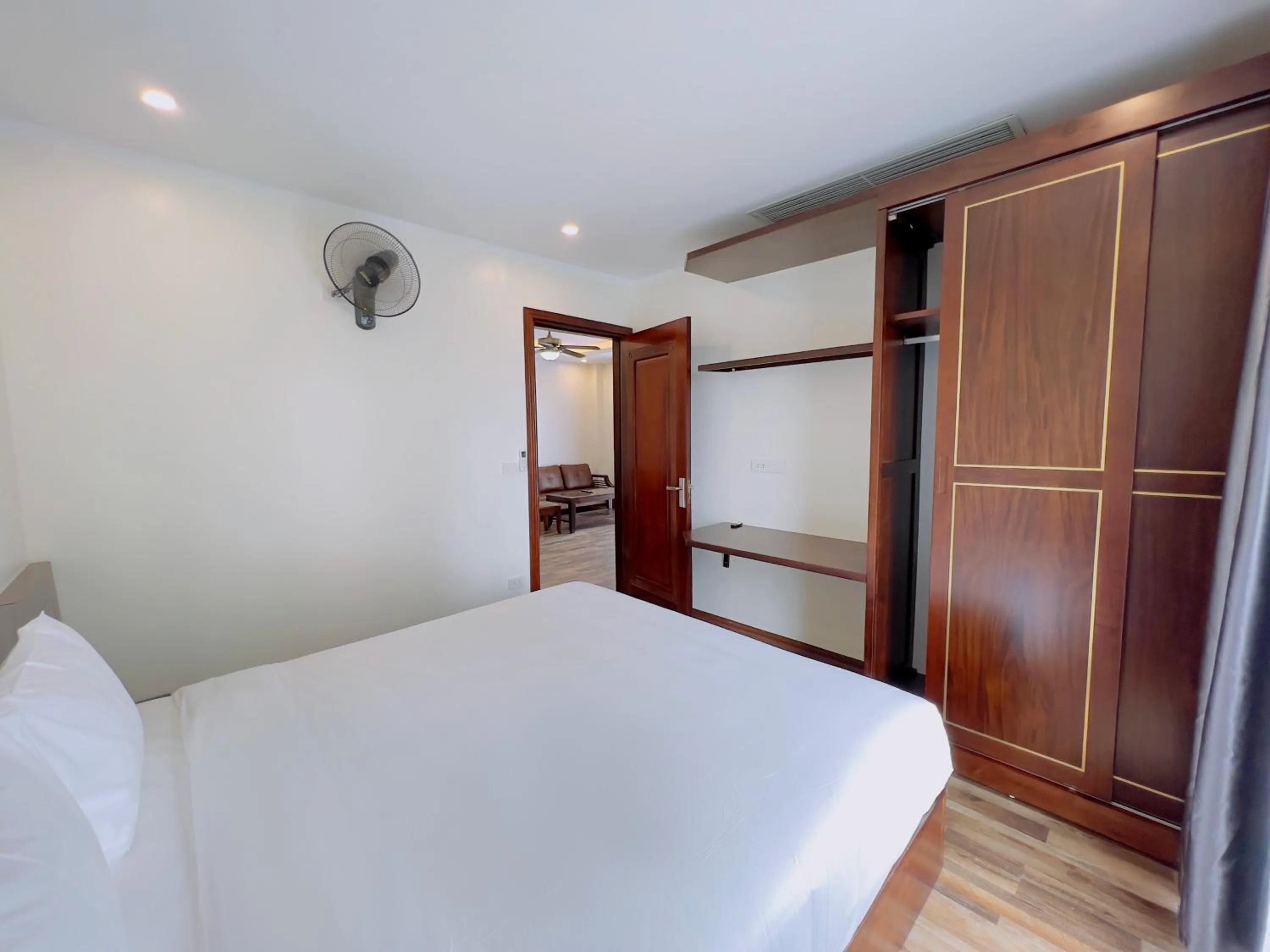 Bed in Hanoi Apartment