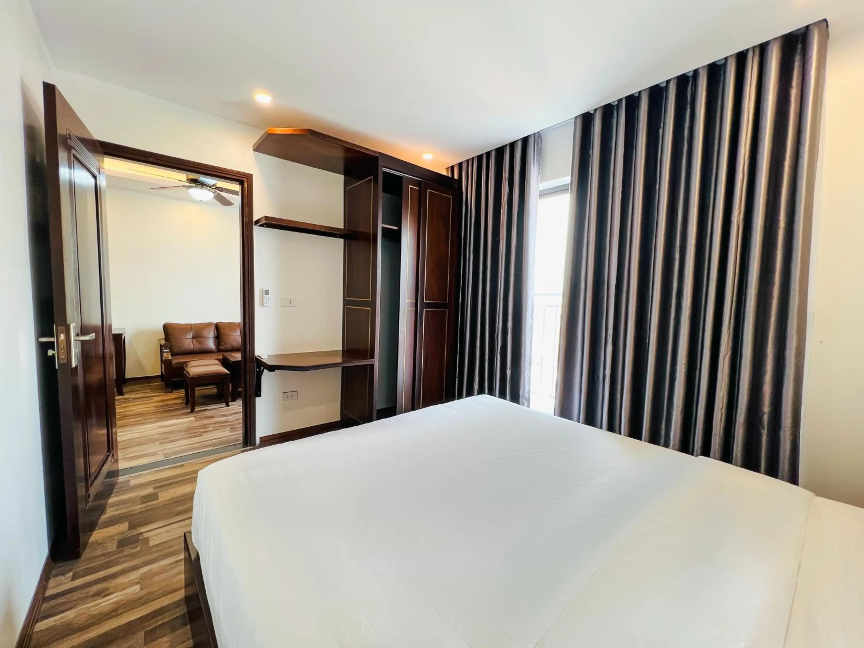 Bed in Hanoi Apartment