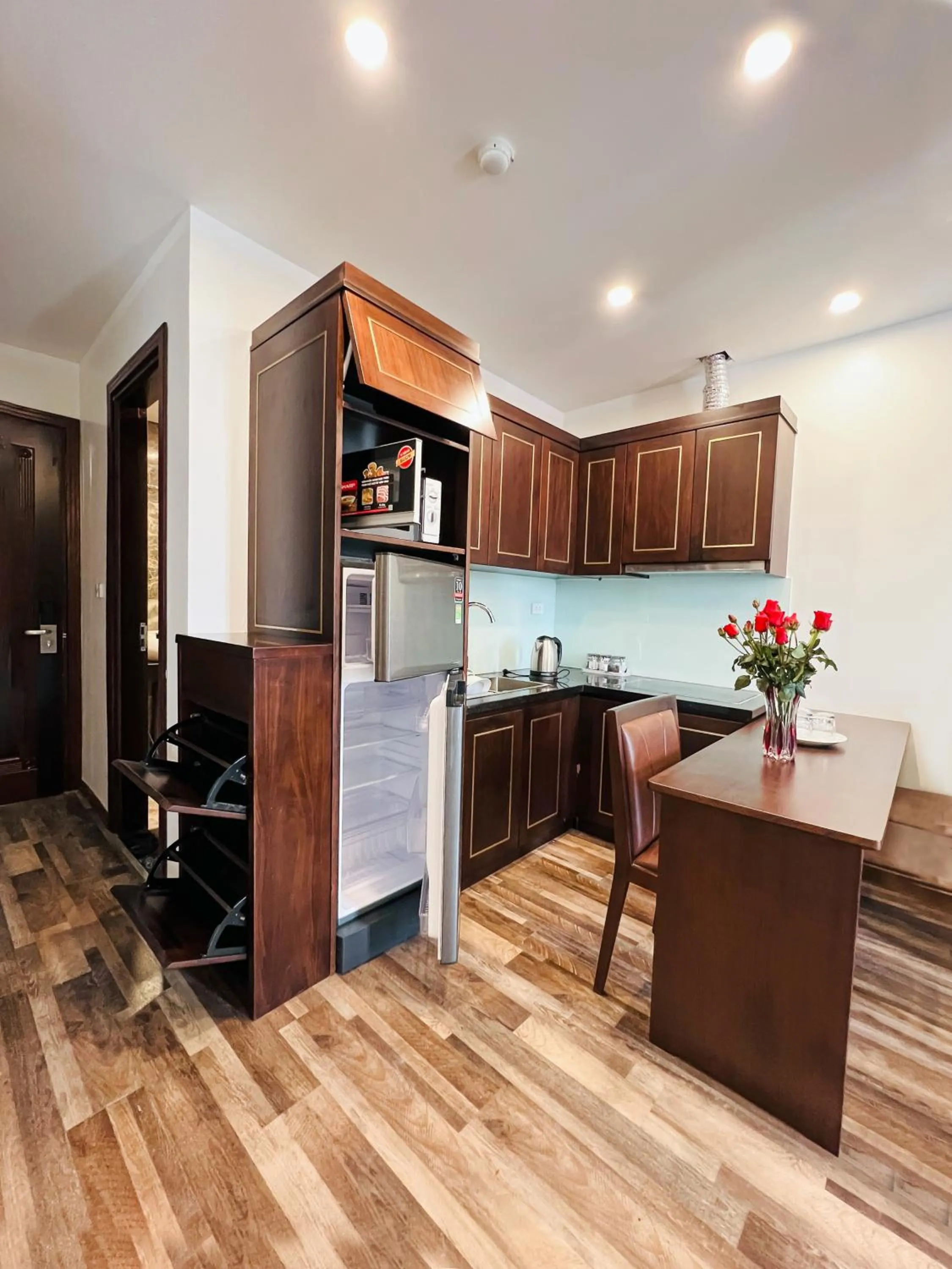 Kitchen or kitchenette in Hanoi Apartment