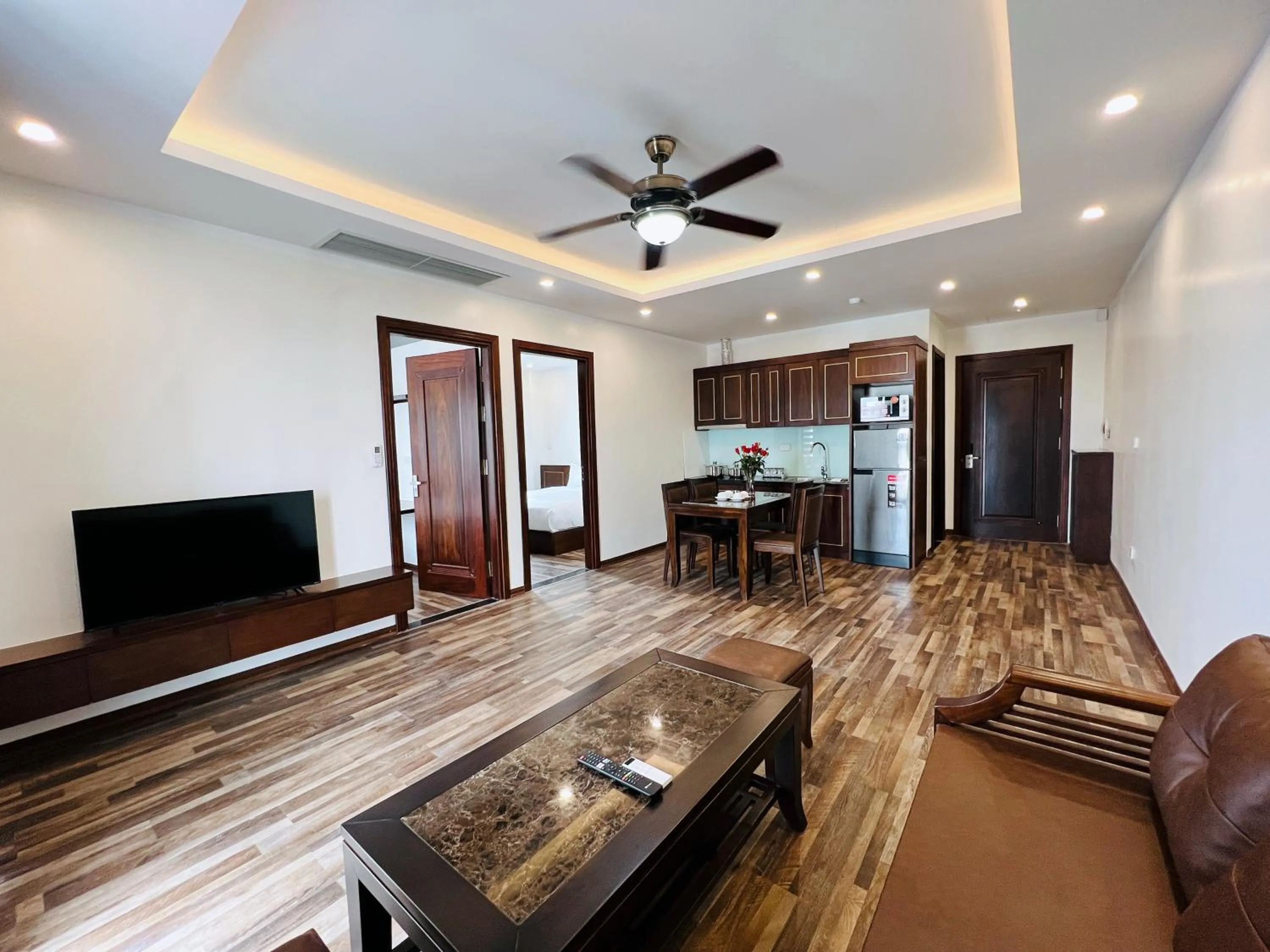 TV and multimedia in Hanoi Apartment