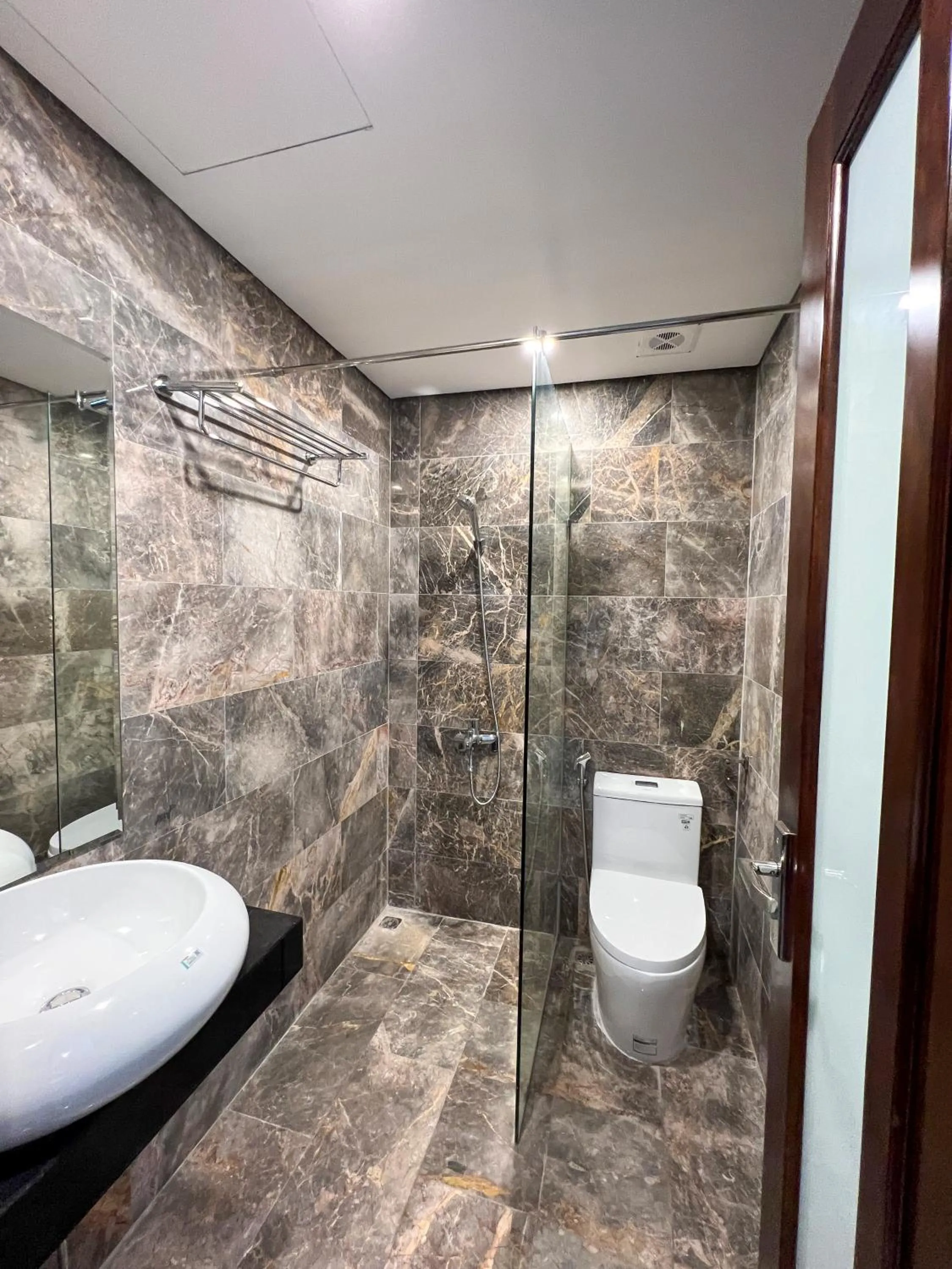 Toilet in Hanoi Apartment