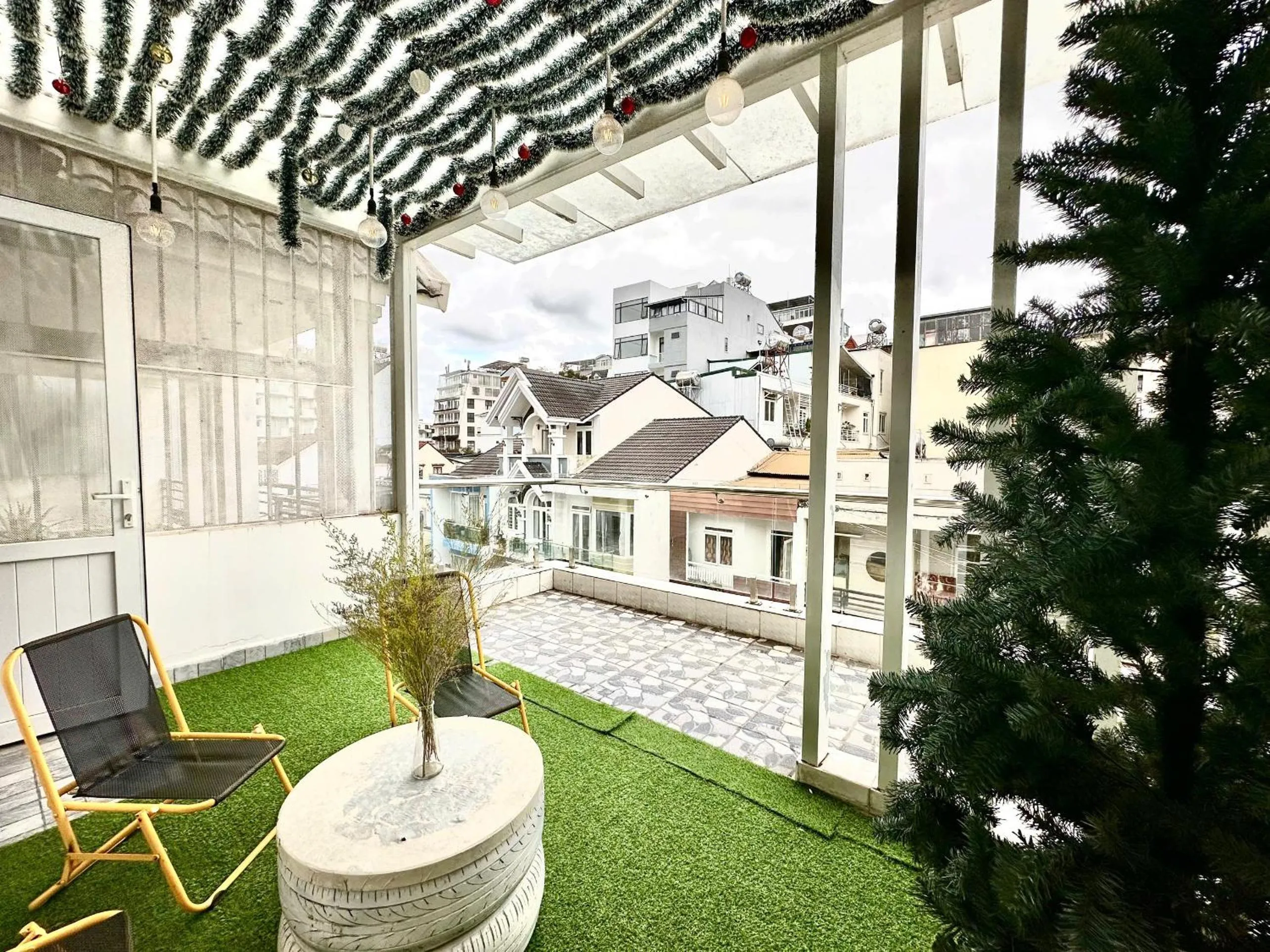 Patio in Nhật Anh Hotel Đà Lạt