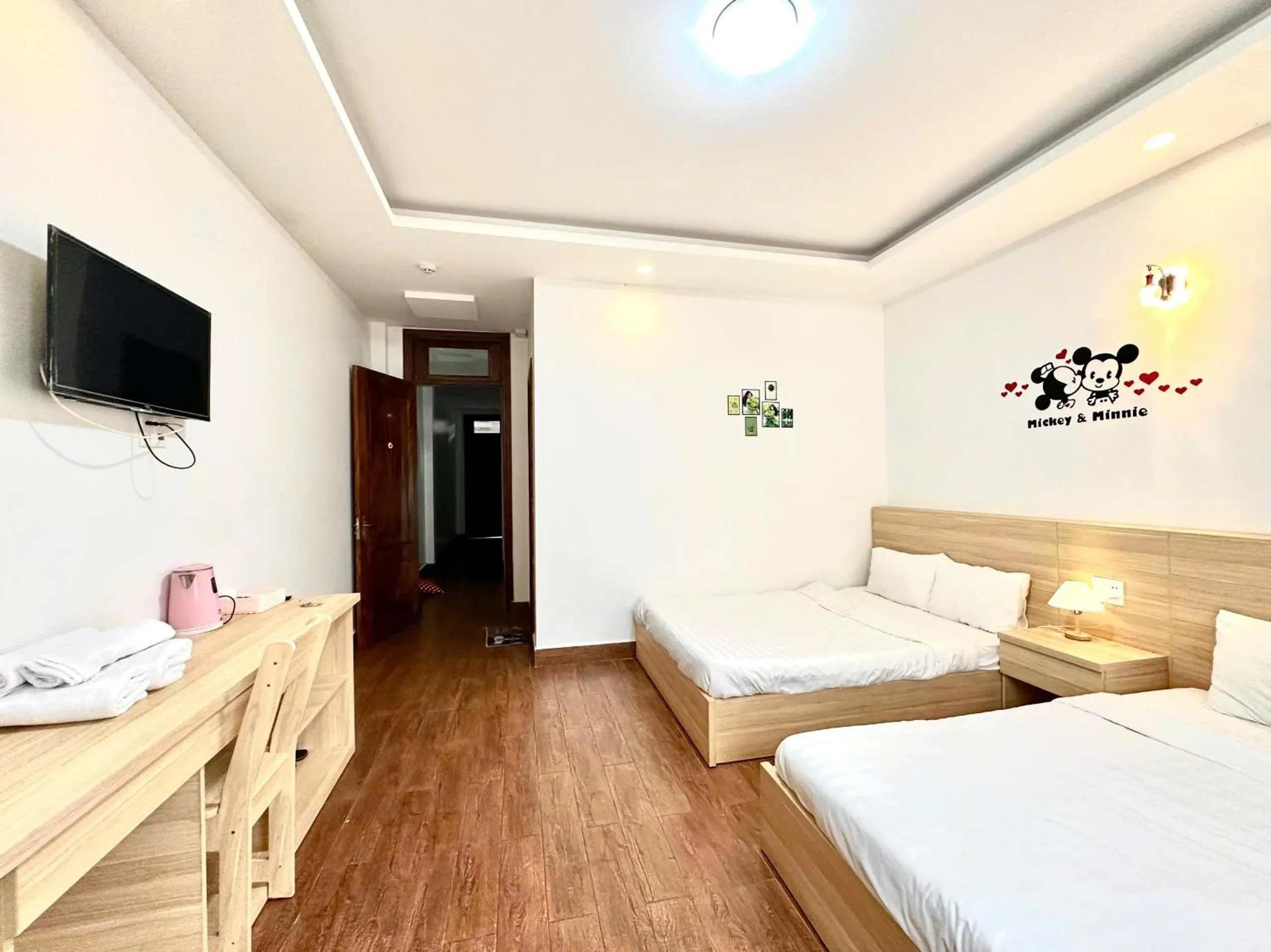 Balcony/Terrace, Bed in Nhật Anh Hotel Đà Lạt